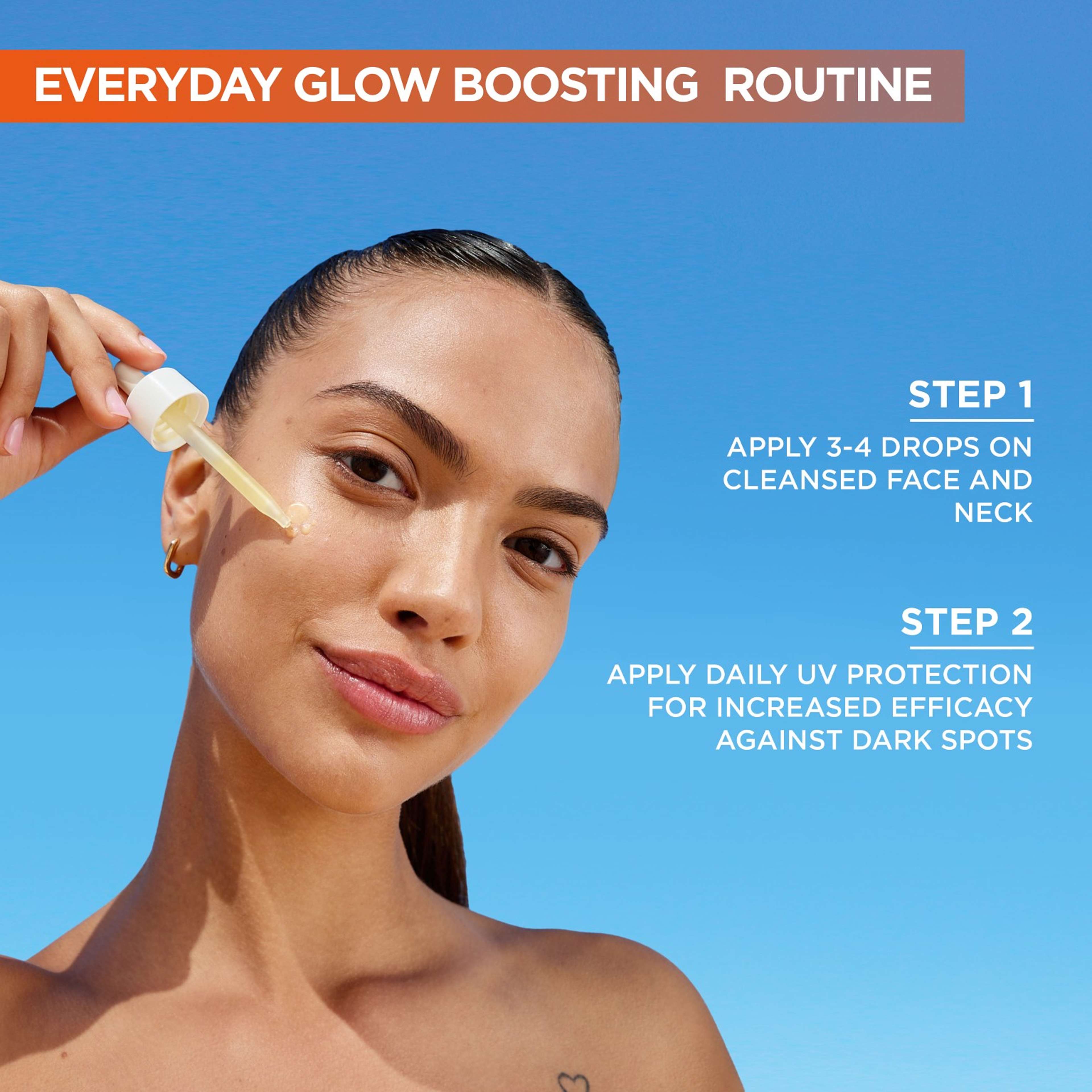 Skin Active Vit-C Anti-Dark Spot Serum, från Garnier. Klicka för att öppna bilden i stort format