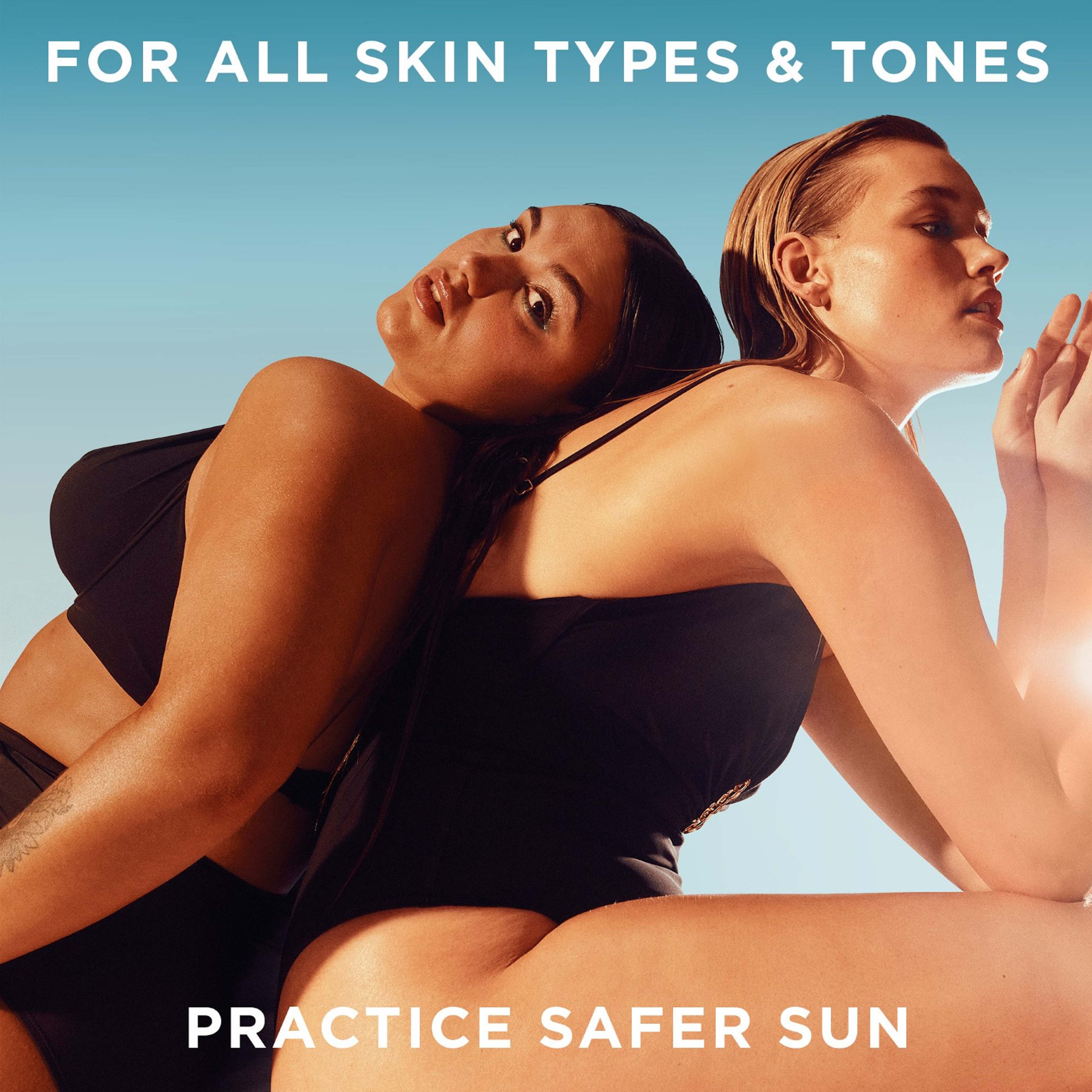 Ambre Solaire Ideal Bronze Milk-In-Spray SPF30, från Garnier. Klicka för att öppna bilden i stort format