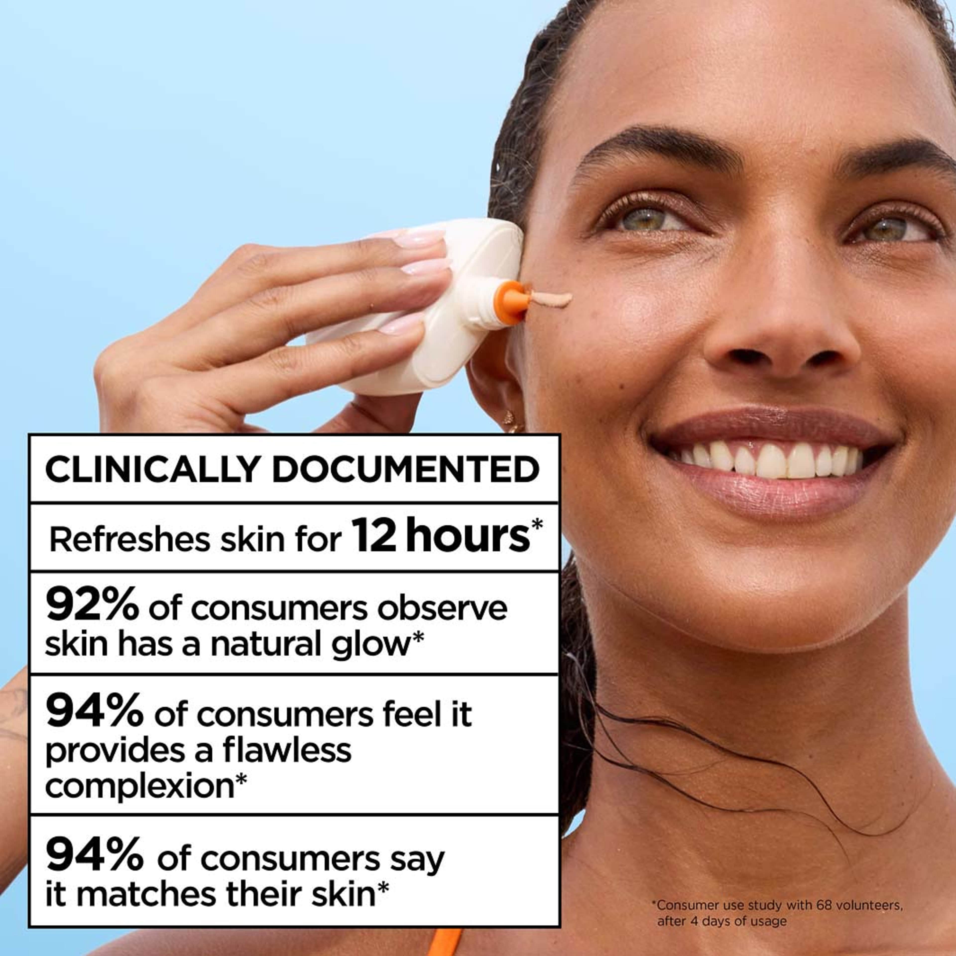 Ambre Solaire Super UV Refreshing Face Water Fluid SPF50+, från Garnier. Klicka för att öppna bilden i stort format