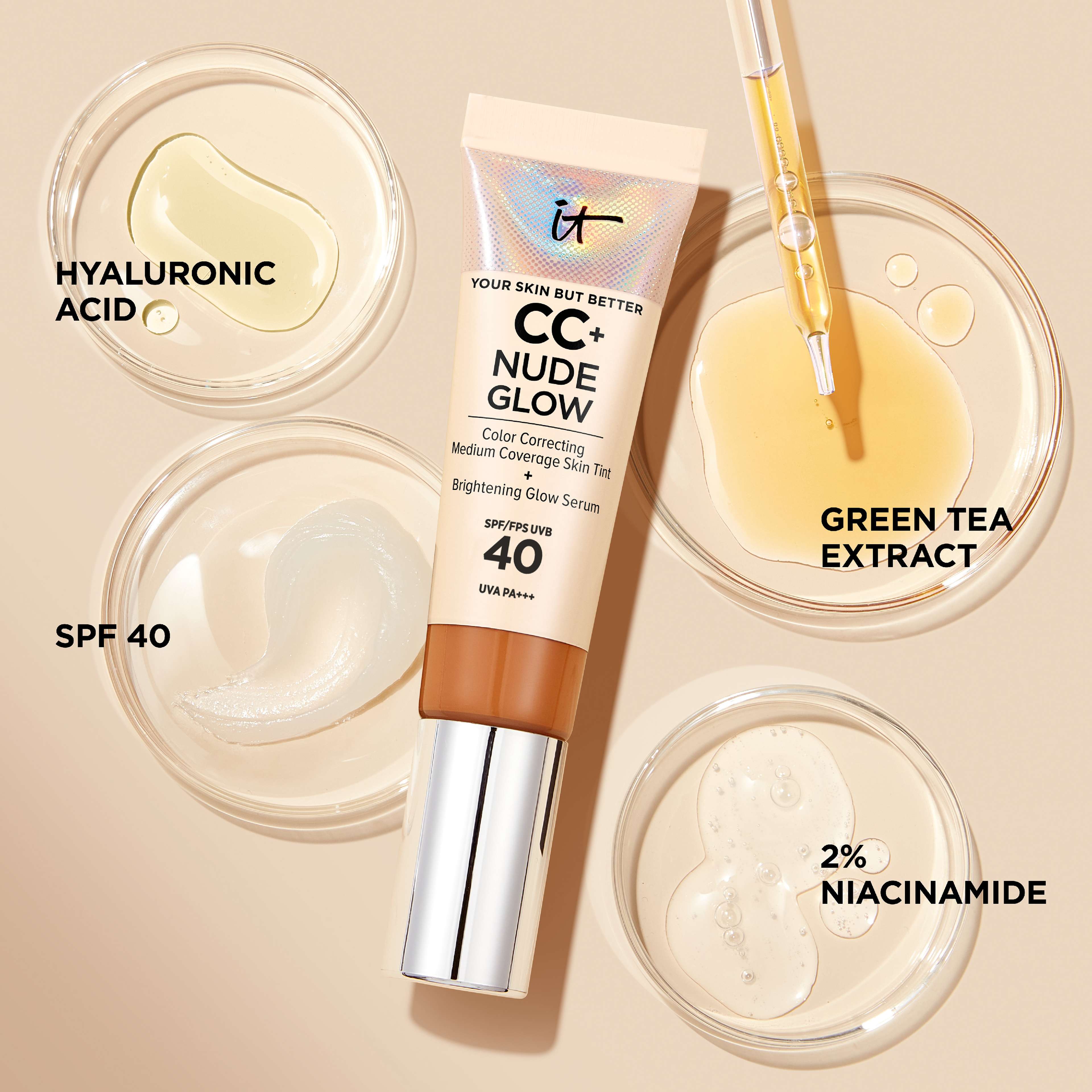 IT Cosmetics CC+ Nude Glow SPF 40