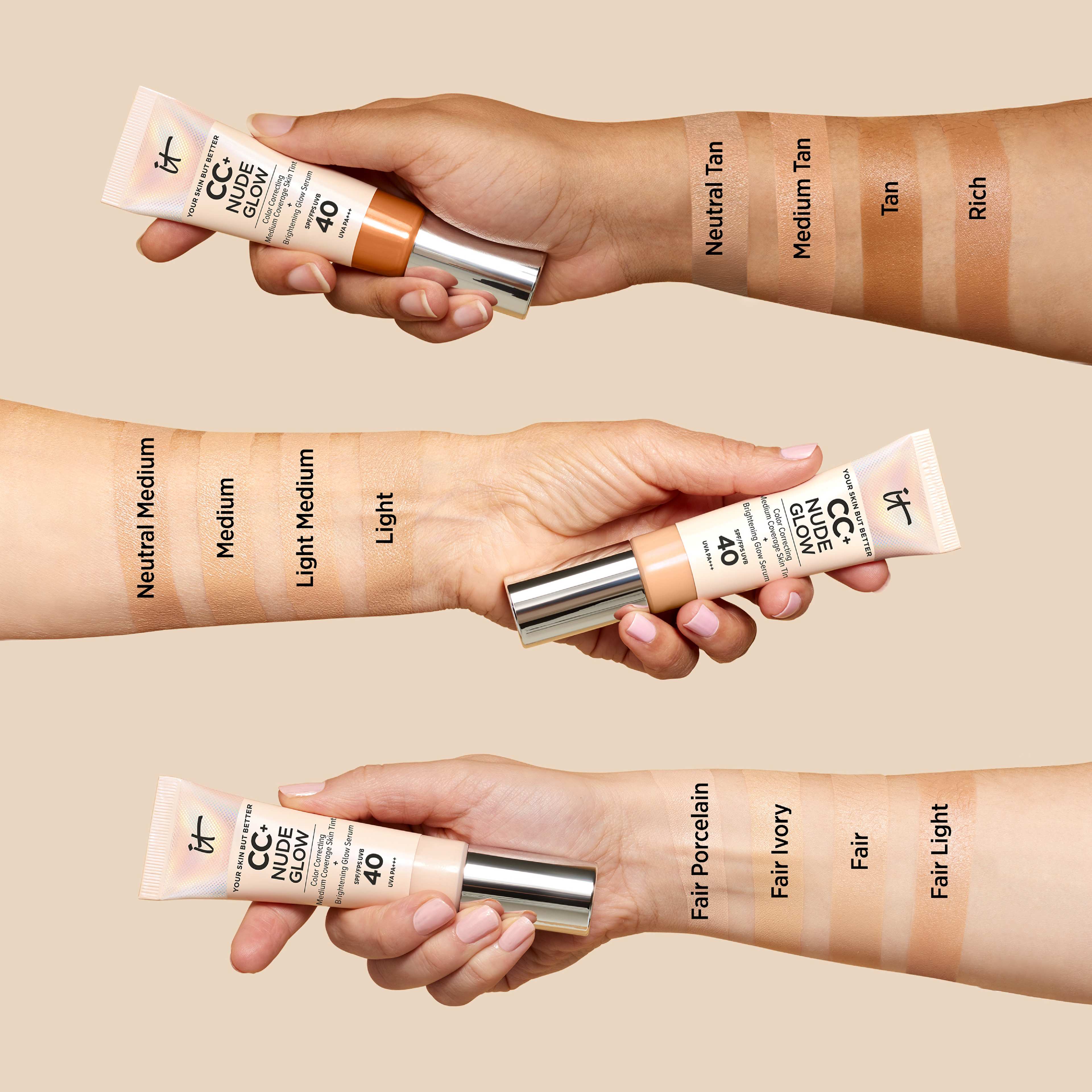 IT Cosmetics CC+ Nude Glow SPF 40