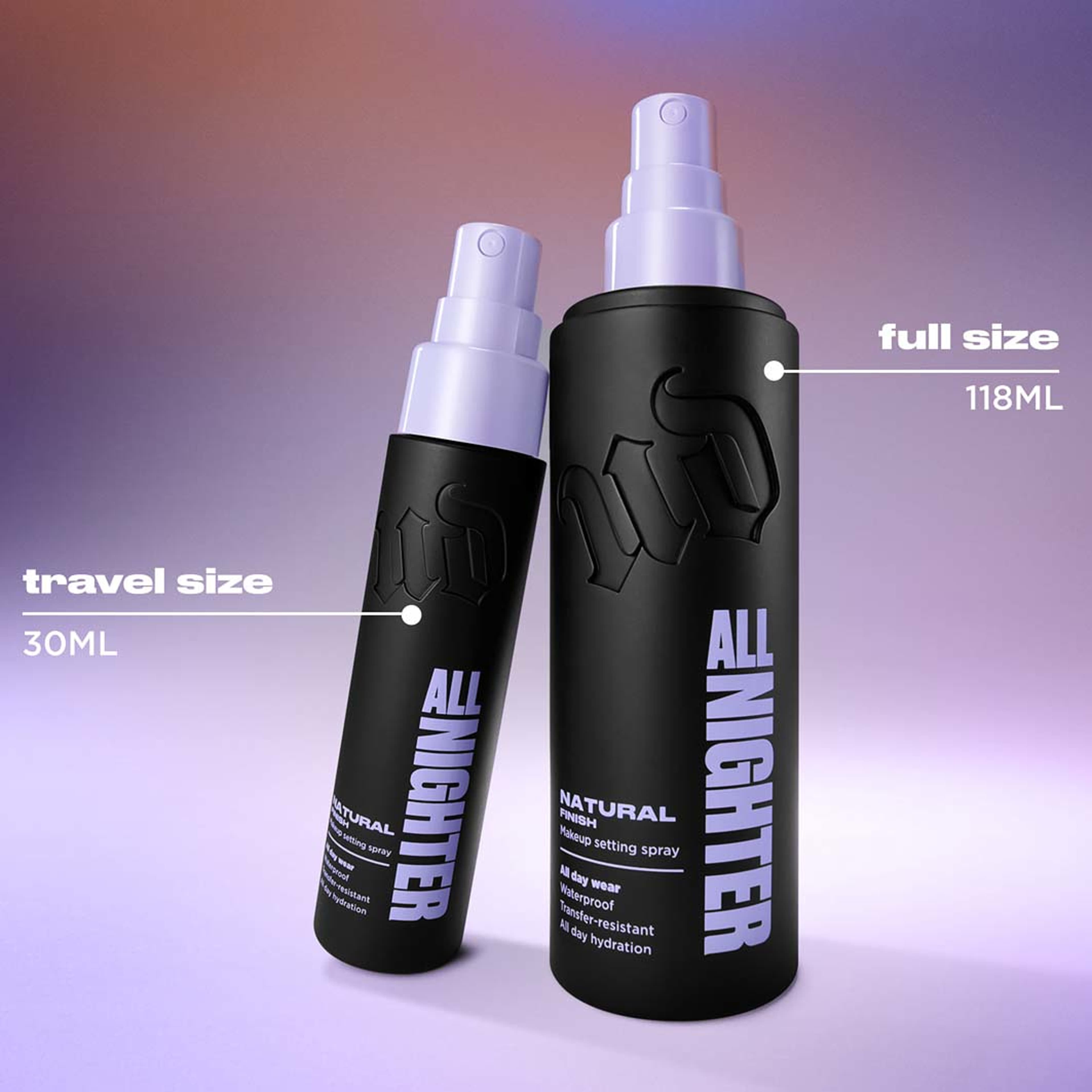 All Nighter Makeup Setting Spray Natural Finish, från Urban Decay. Klicka för att öppna bilden i stort format