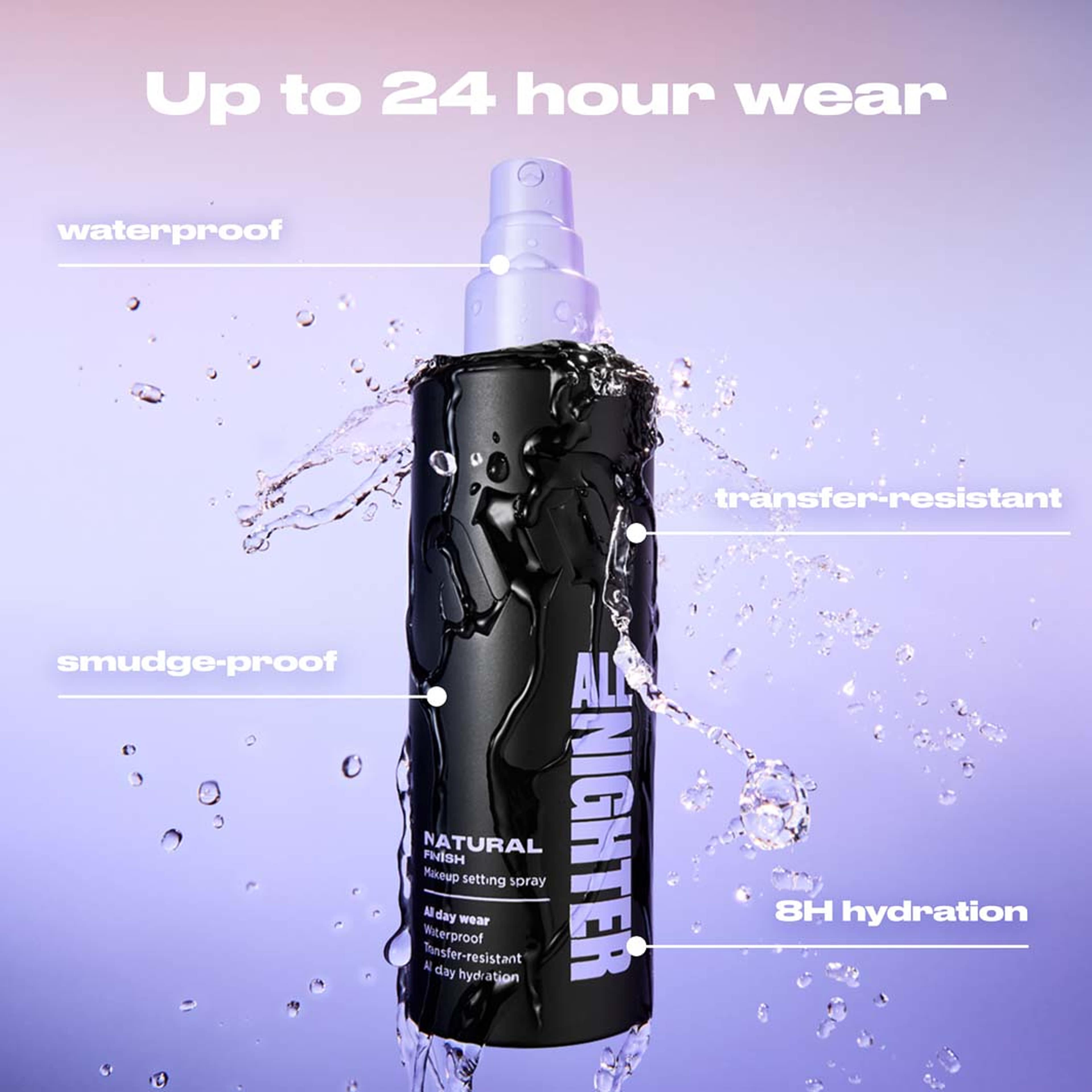 All Nighter Makeup Setting Spray Natural Finish, från Urban Decay. Klicka för att öppna bilden i stort format