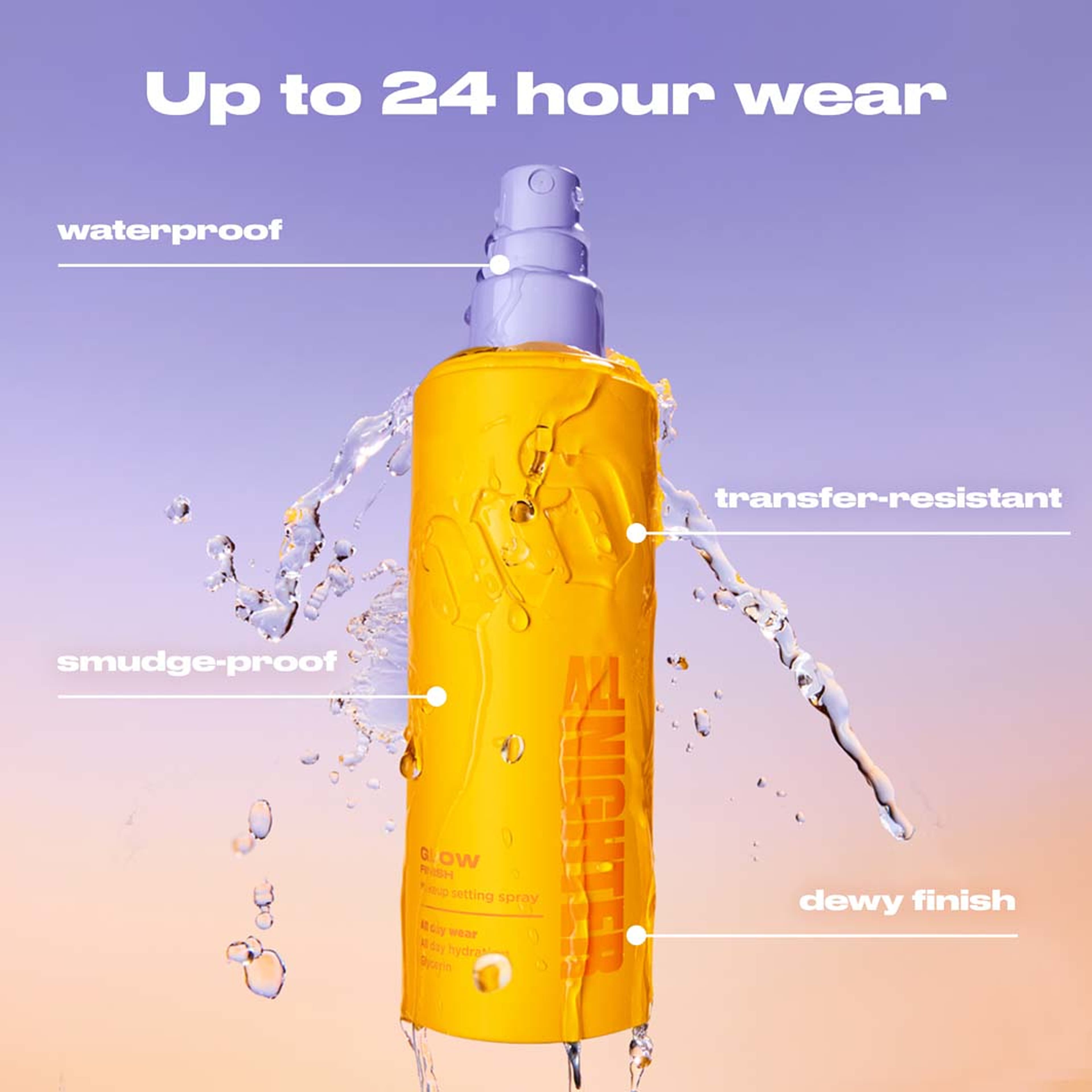 All Nighter Makeup Setting Spray Glow Finish, från Urban Decay. Klicka för att öppna bilden i stort format