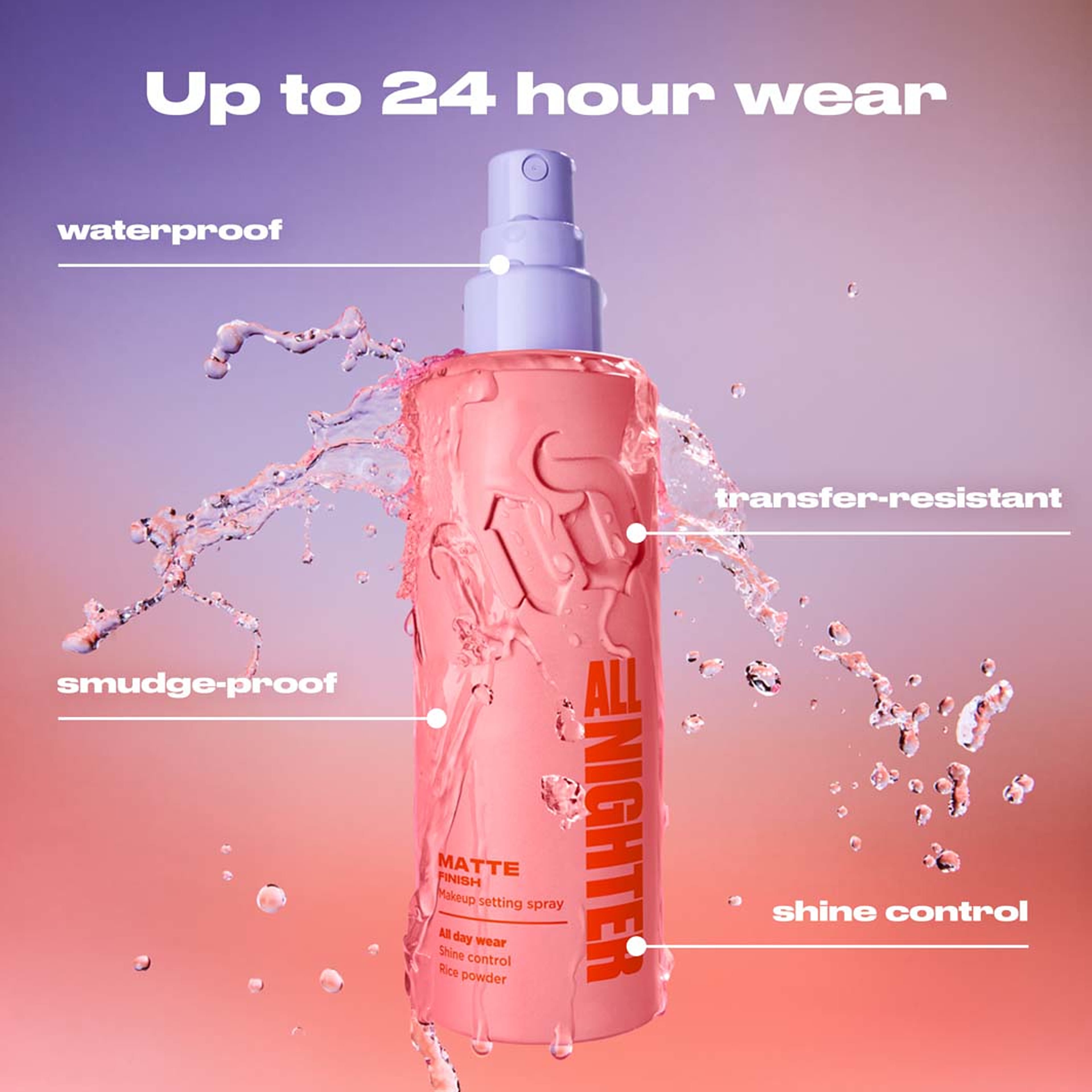 All Nighter Makeup Setting Spray Matte Finish, från Urban Decay. Klicka för att öppna bilden i stort format