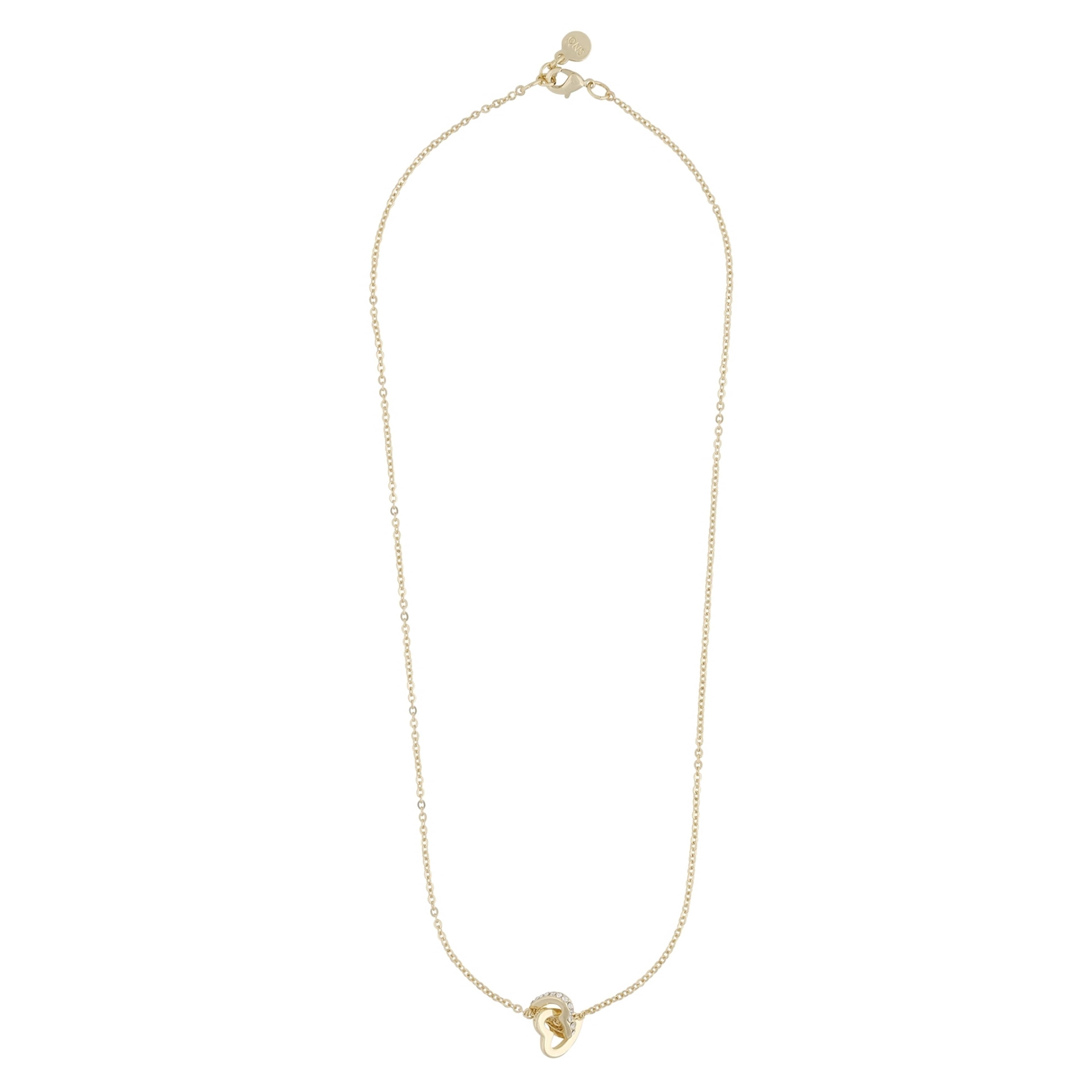 Connected Pendant Heart Necklace