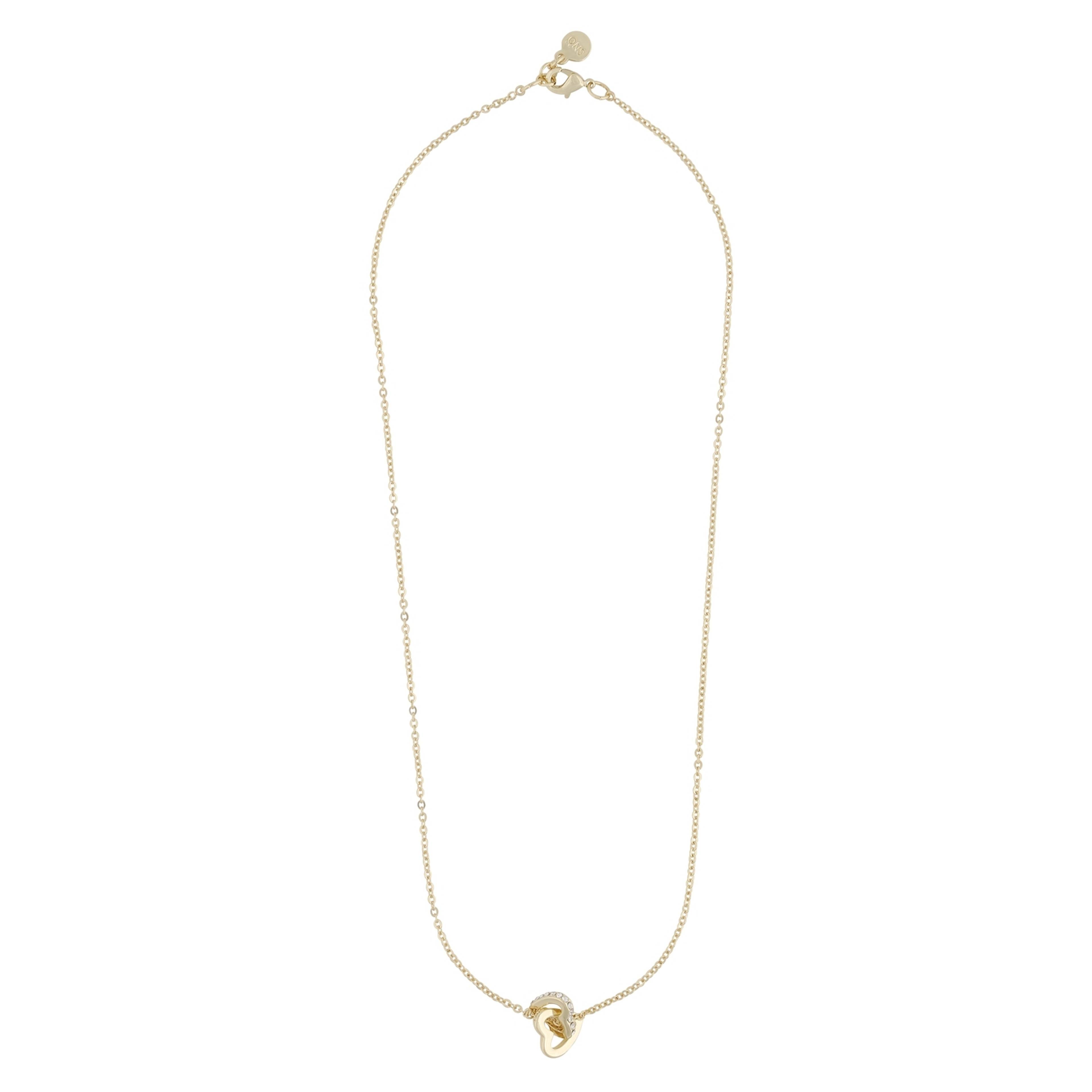 Connected Pendant Heart Necklace