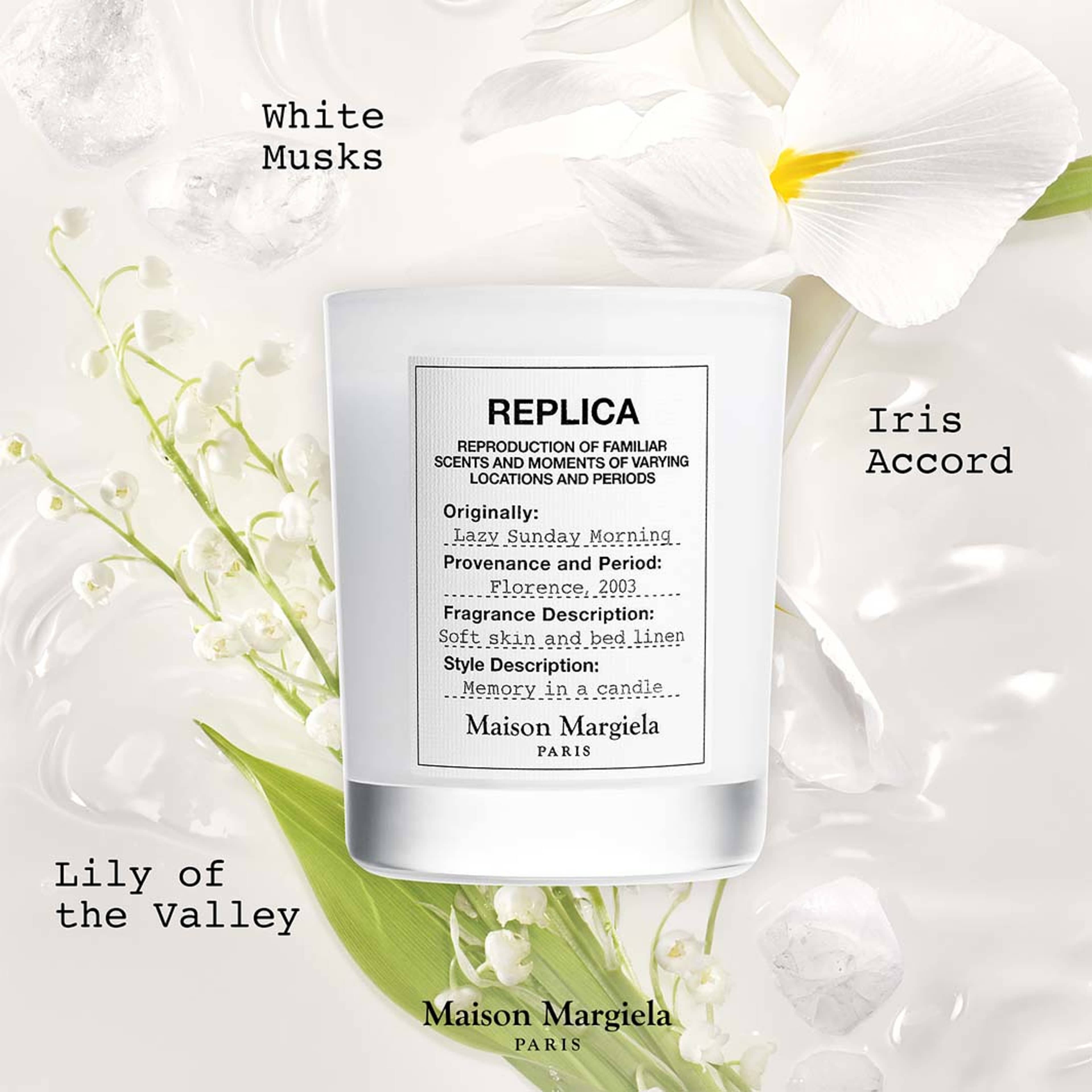 Candle Lazy Sunday, från Maison Margiela. Klicka för att öppna bilden i stort format