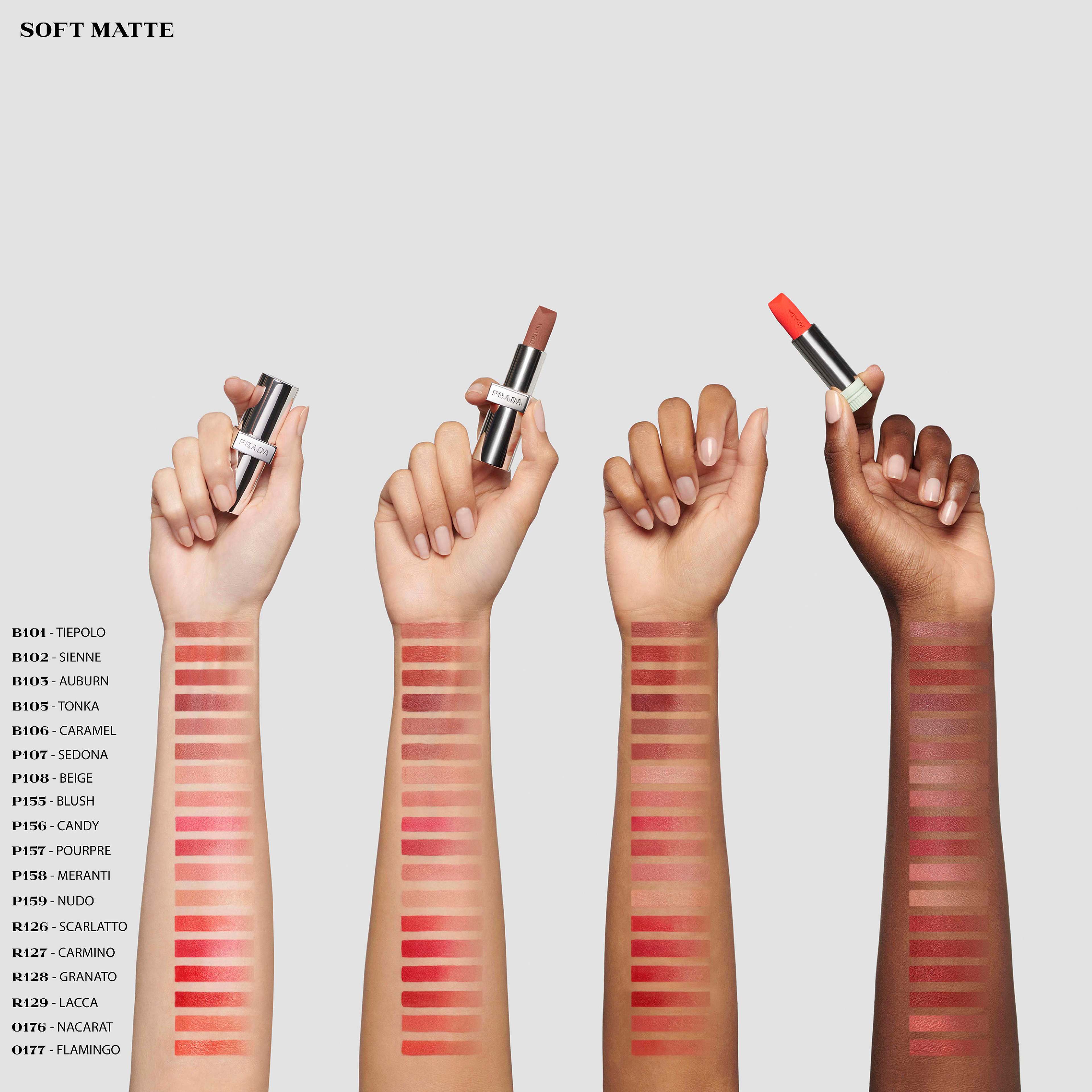 Monochrome Soft Matte Nude Lipstick Refill