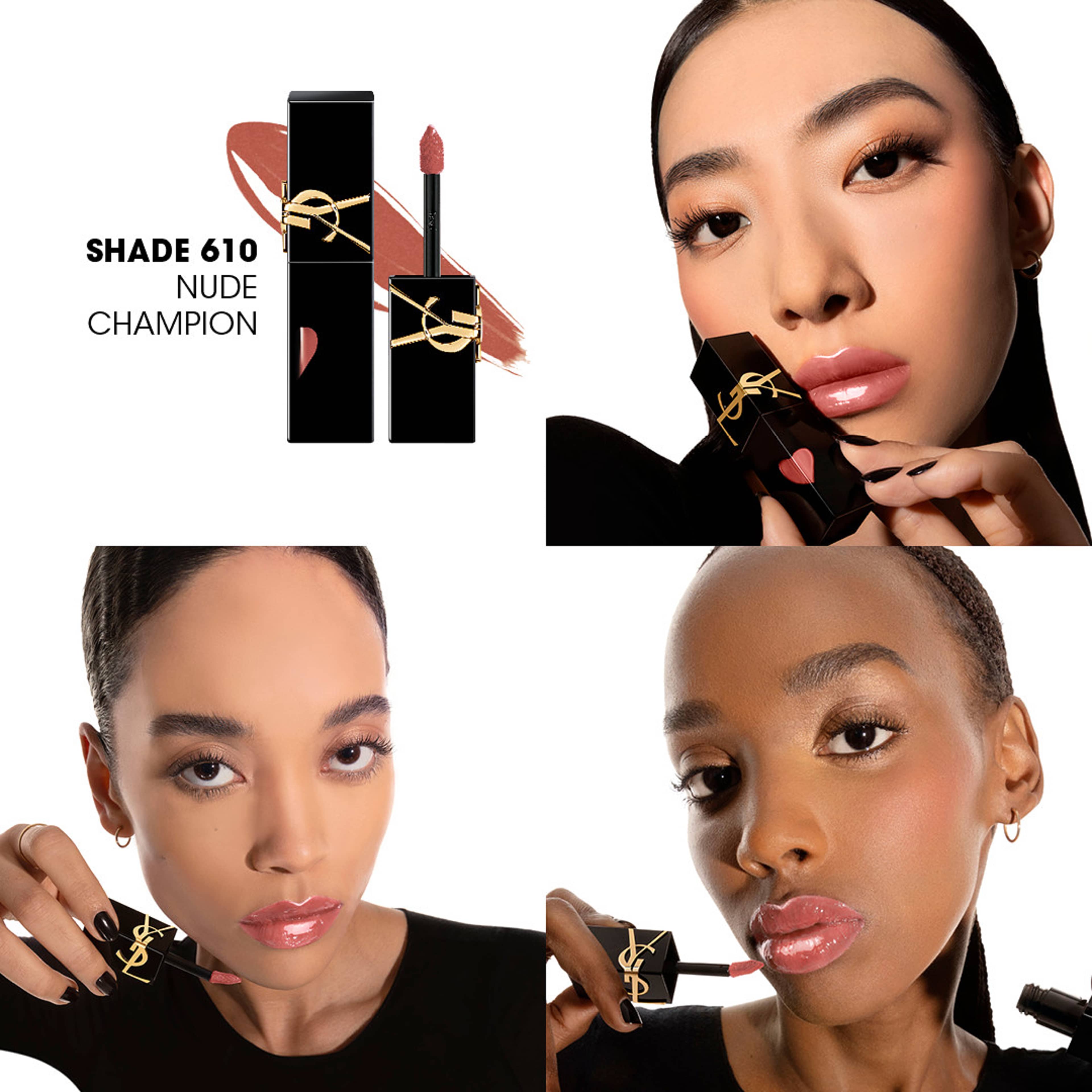 YSL THE INKS VINYL CREAM HIGH SHINE LIP STAIN, från Yves Saint Laurent, i färgen 610. Klicka för att öppna bilden i stort format