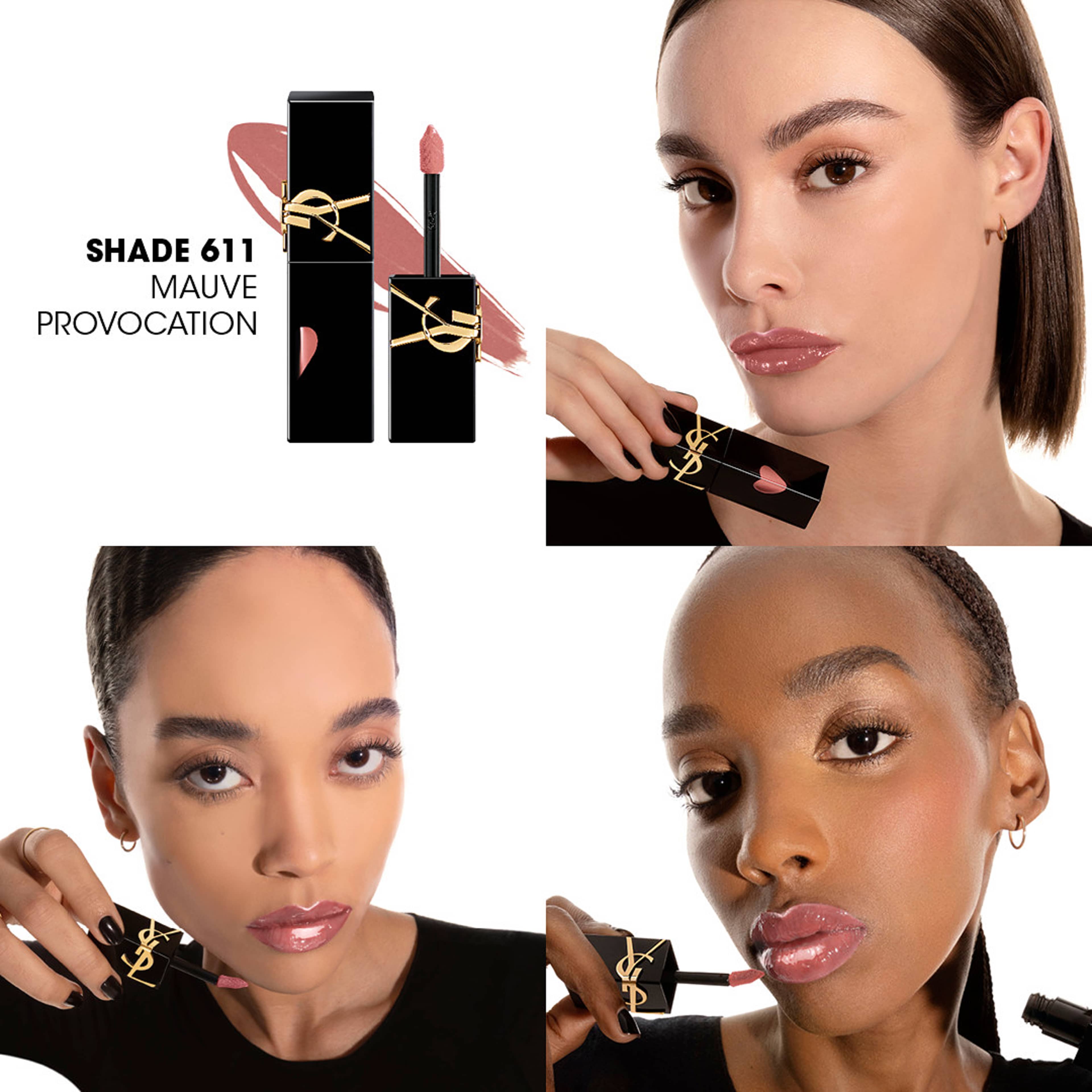 YSL THE INKS VINYL CREAM HIGH SHINE LIP STAIN, från Yves Saint Laurent, i färgen 611. Klicka för att öppna bilden i stort format