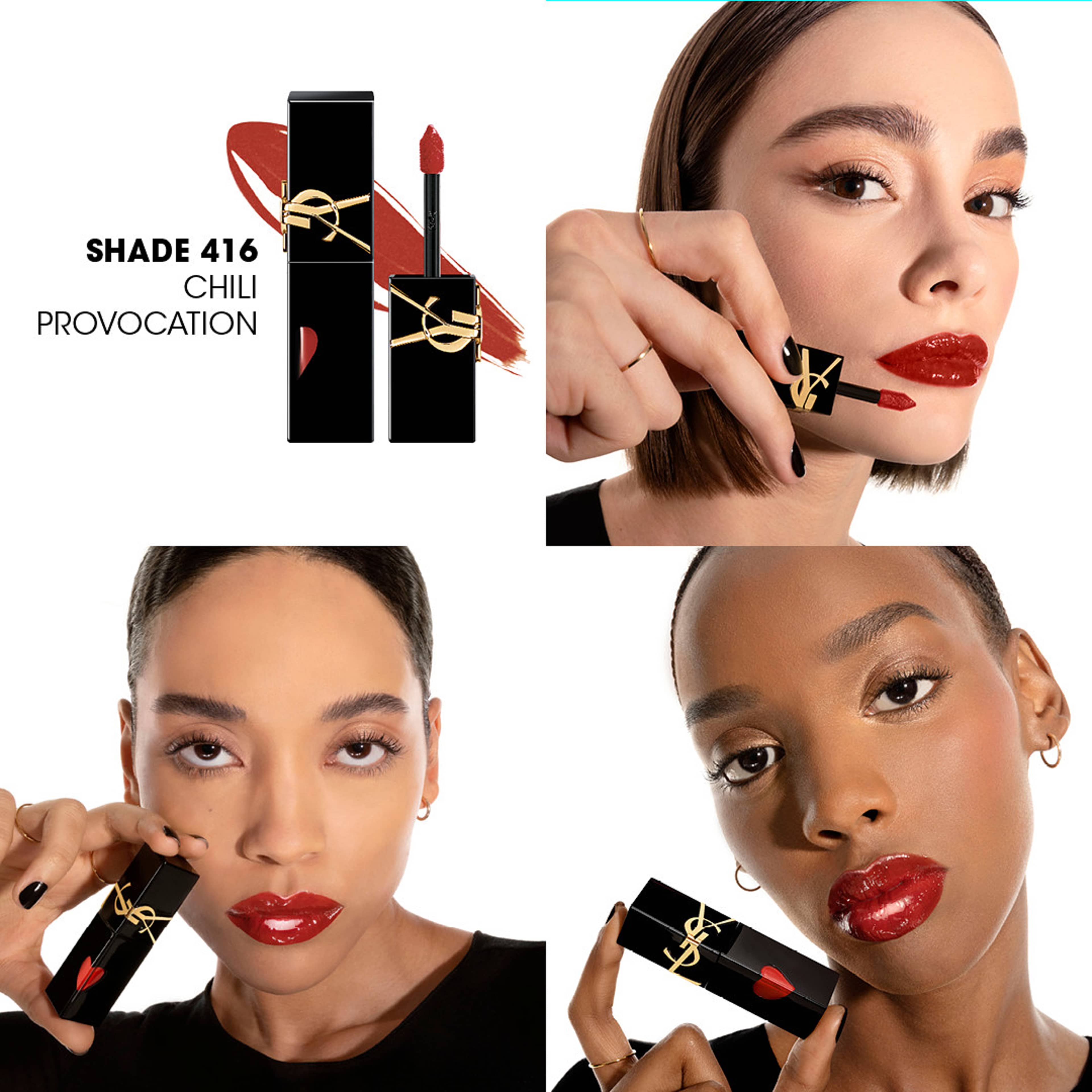 YSL THE INKS VINYL CREAM HIGH SHINE LIP STAIN, från Yves Saint Laurent, i färgen 416. Klicka för att öppna bilden i stort format