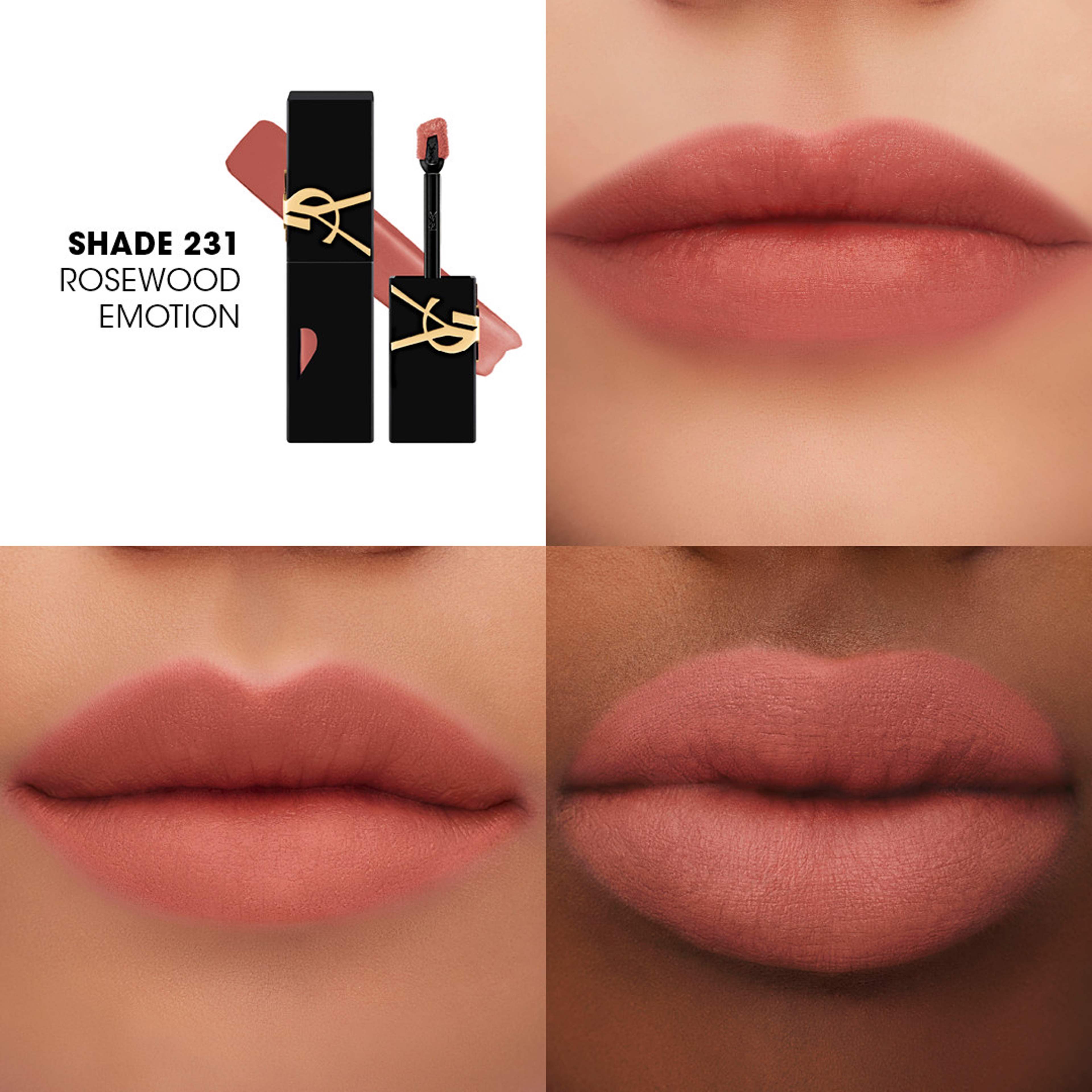 THE INKS BLUR BLURRING MATTE LIP STAIN, från Yves Saint Laurent, i färgen 231. Klicka för att öppna bilden i stort format