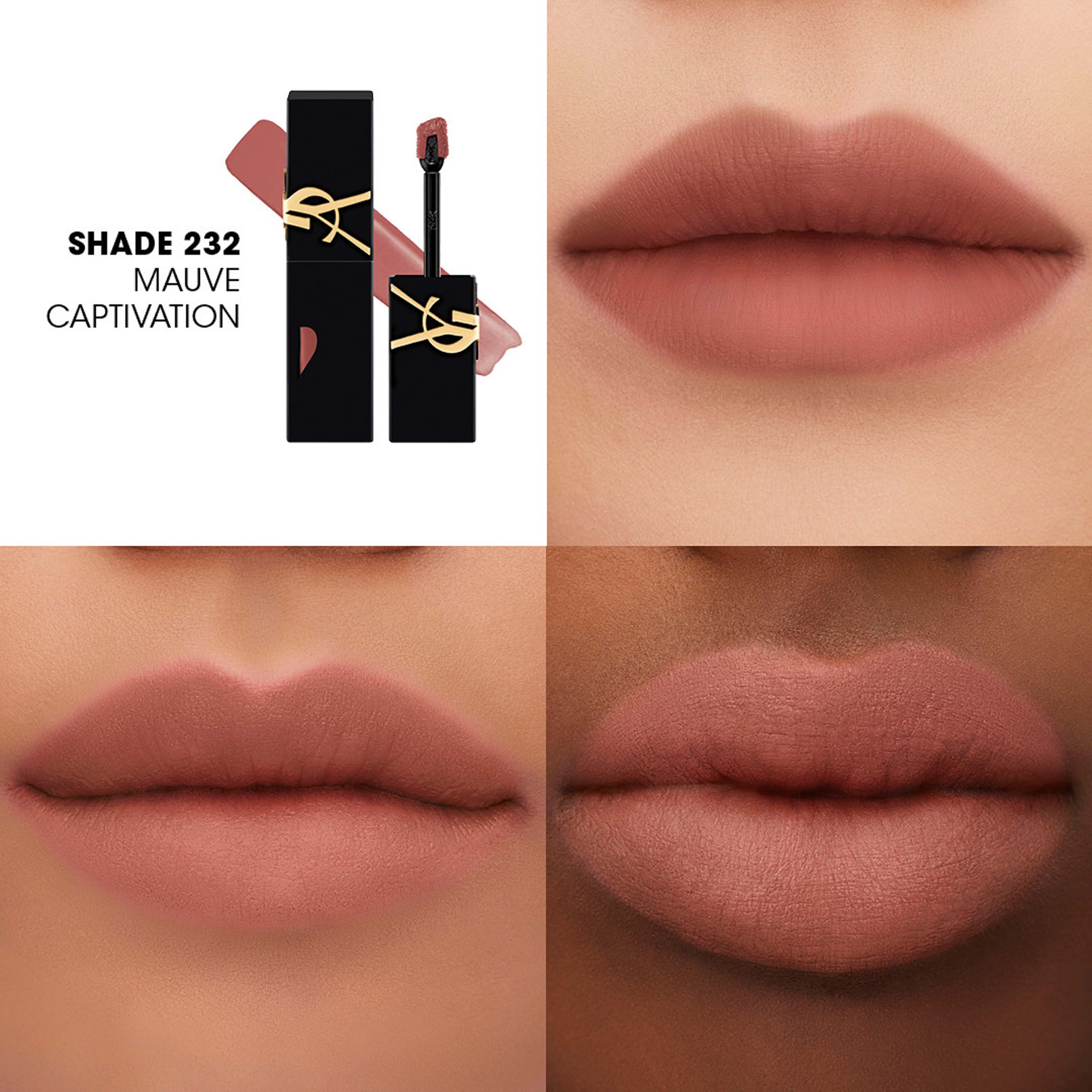THE INKS BLUR BLURRING MATTE LIP STAIN, från Yves Saint Laurent, i färgen 232. Klicka för att öppna bilden i stort format