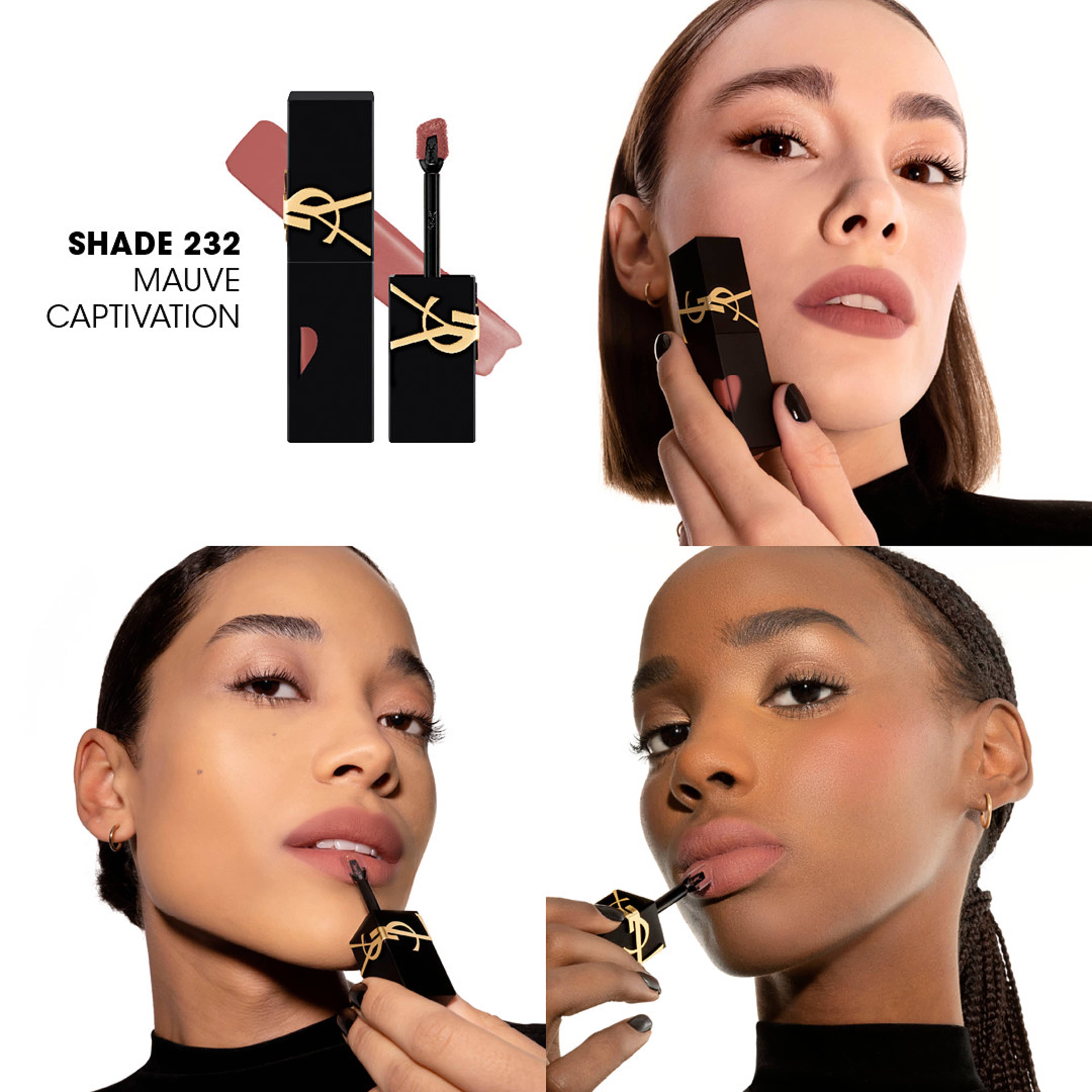 THE INKS BLUR BLURRING MATTE LIP STAIN, från Yves Saint Laurent, i färgen 232. Klicka för att öppna bilden i stort format
