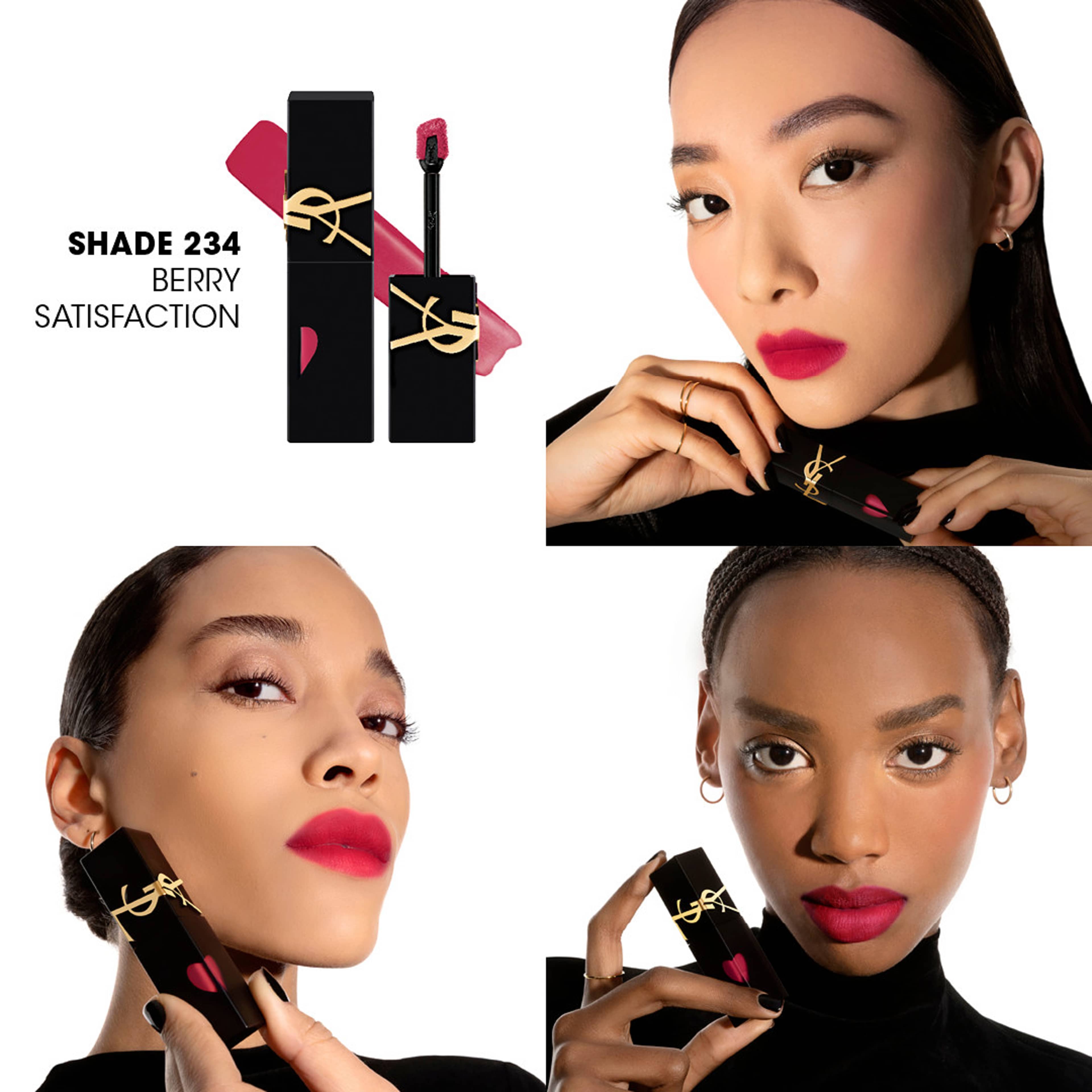 THE INKS BLUR BLURRING MATTE LIP STAIN, från Yves Saint Laurent, i färgen 234. Klicka för att öppna bilden i stort format