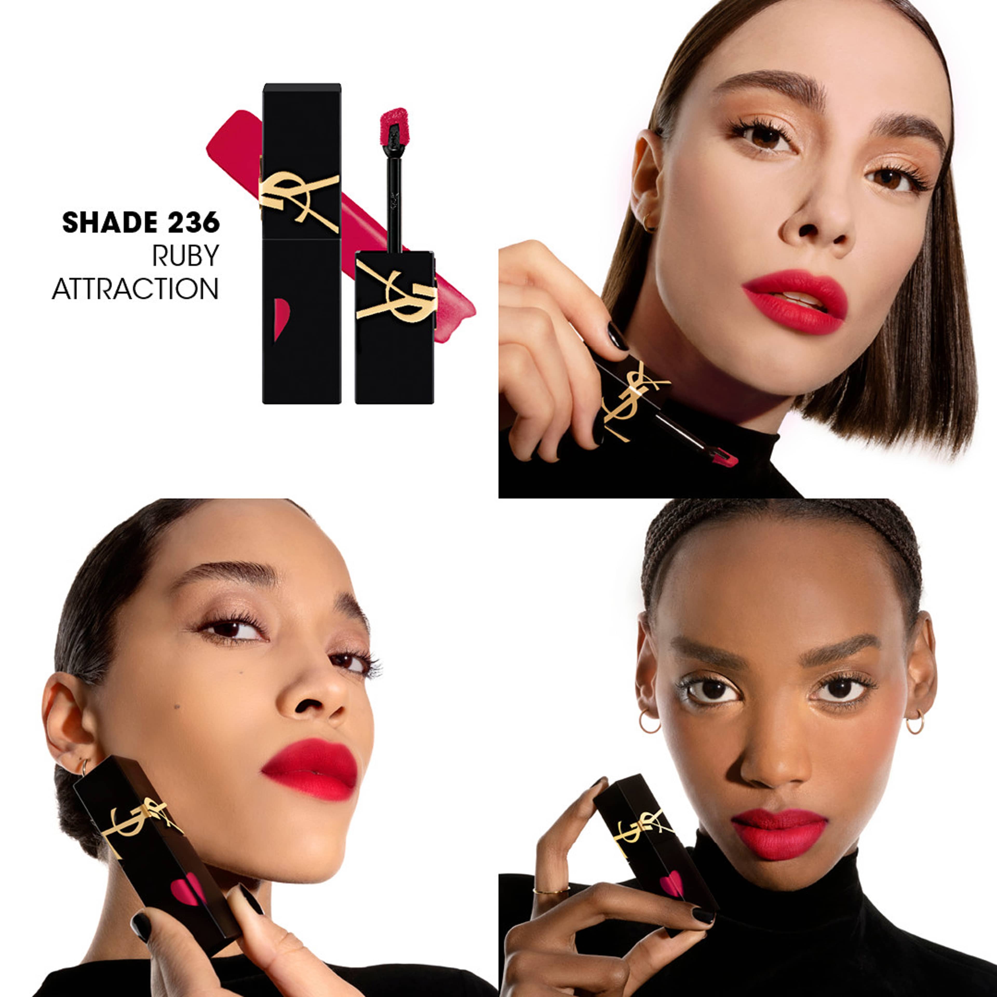 THE INKS BLUR BLURRING MATTE LIP STAIN, från Yves Saint Laurent, i färgen 236. Klicka för att öppna bilden i stort format