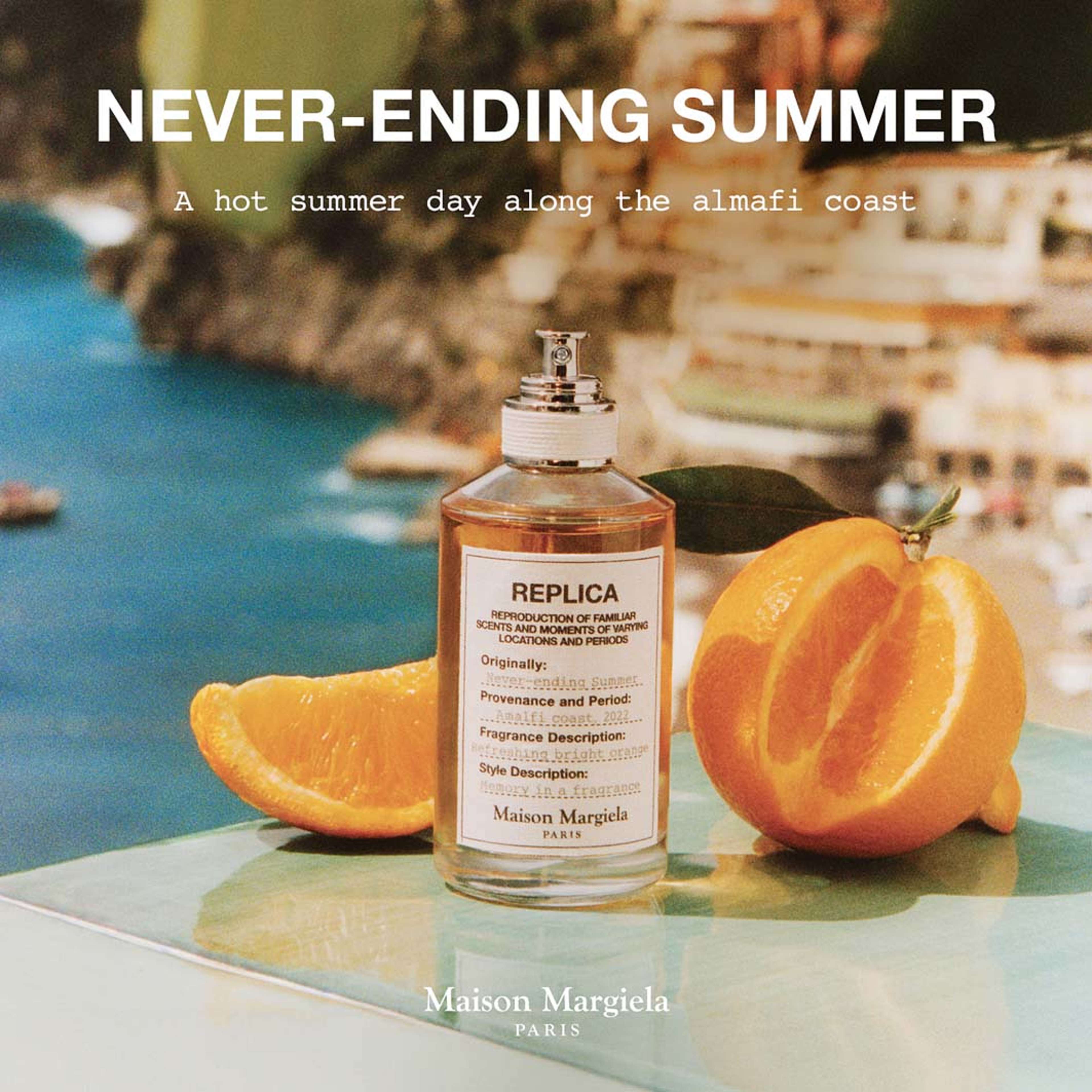 Never Ending Summer Eau de Toilette, från Maison Margiela. Klicka för att öppna bilden i stort format