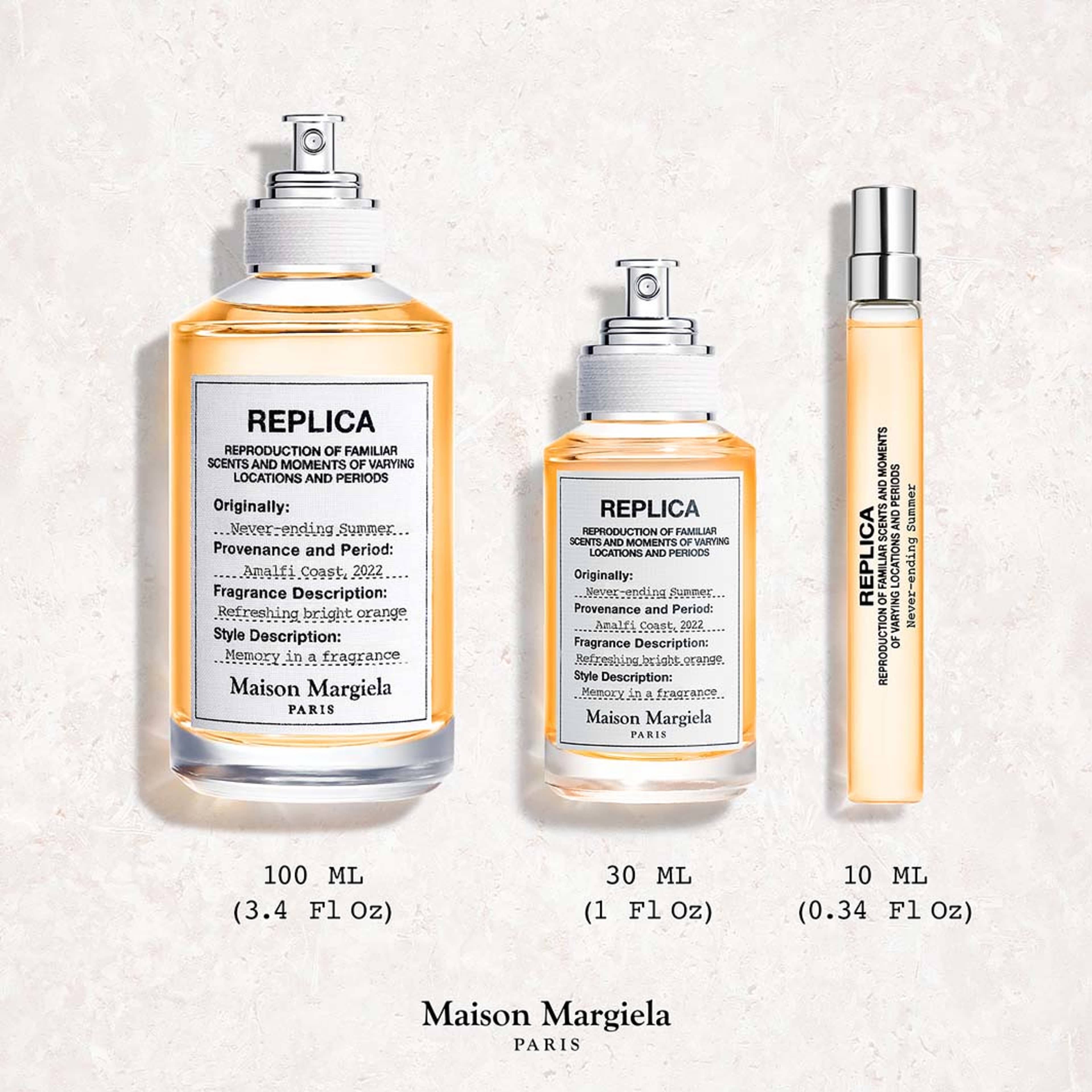 Never Ending Summer Eau de Toilette, från Maison Margiela. Klicka för att öppna bilden i stort format