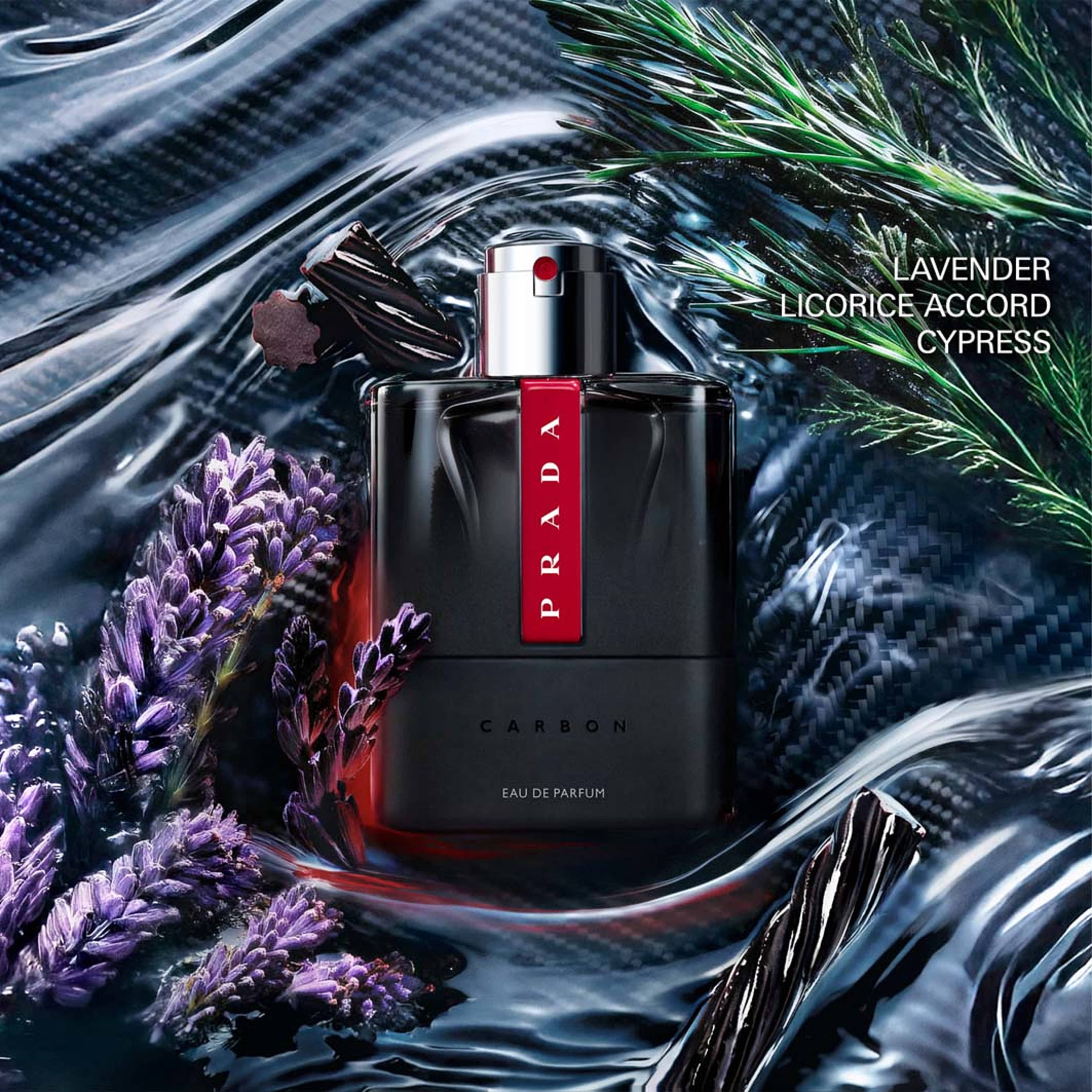 Luna Rossa Carbon Eau De Parfum, från Prada. Klicka för att öppna bilden i stort format