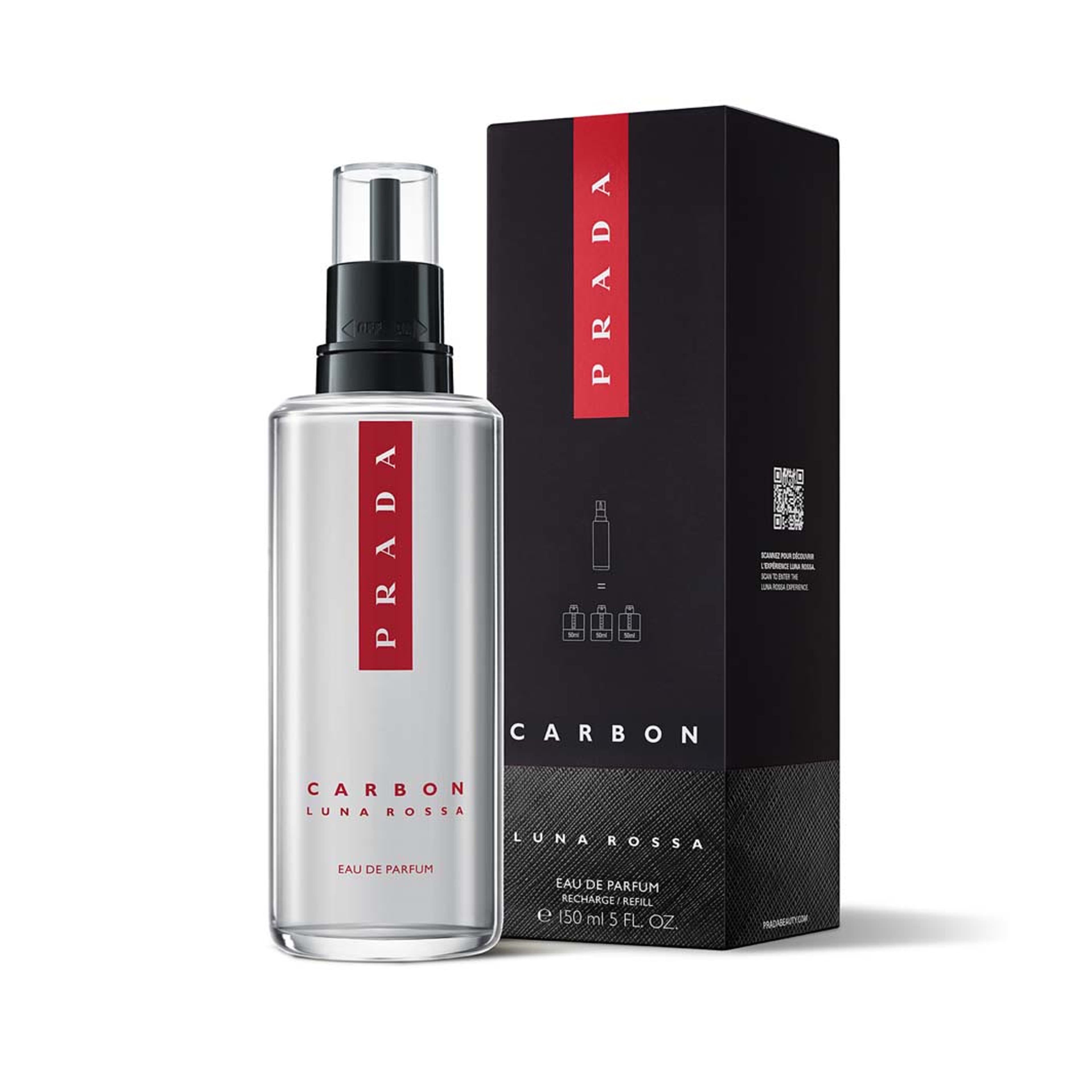 Luna Rossa Carbon Eau De Parfum, från Prada. Klicka för att öppna bilden i stort format