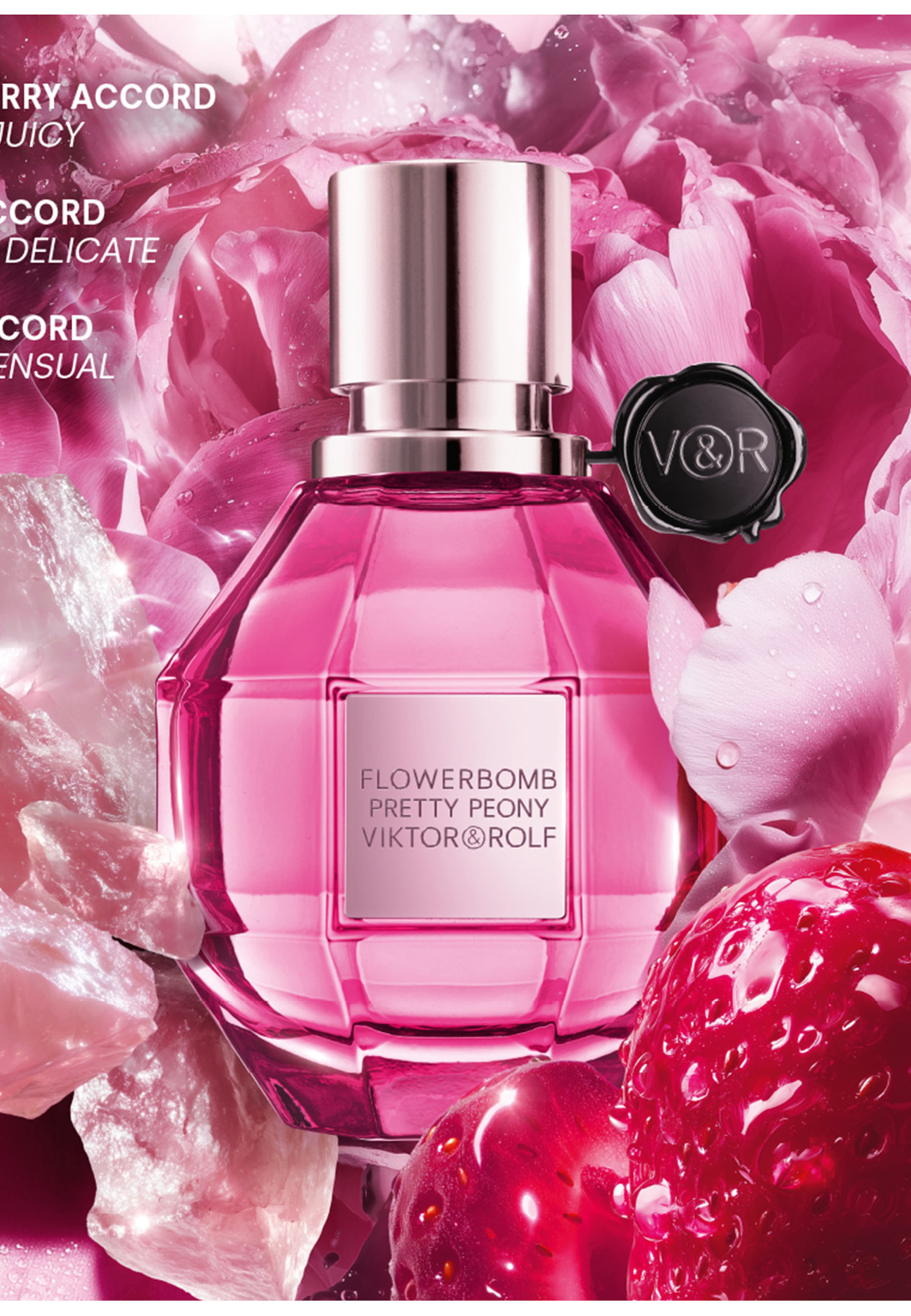 Flowerbomb Pretty Peony Extreme Eau de parfum 50 ml, från Viktor&Rolf. Klicka för att öppna bilden i stort format
