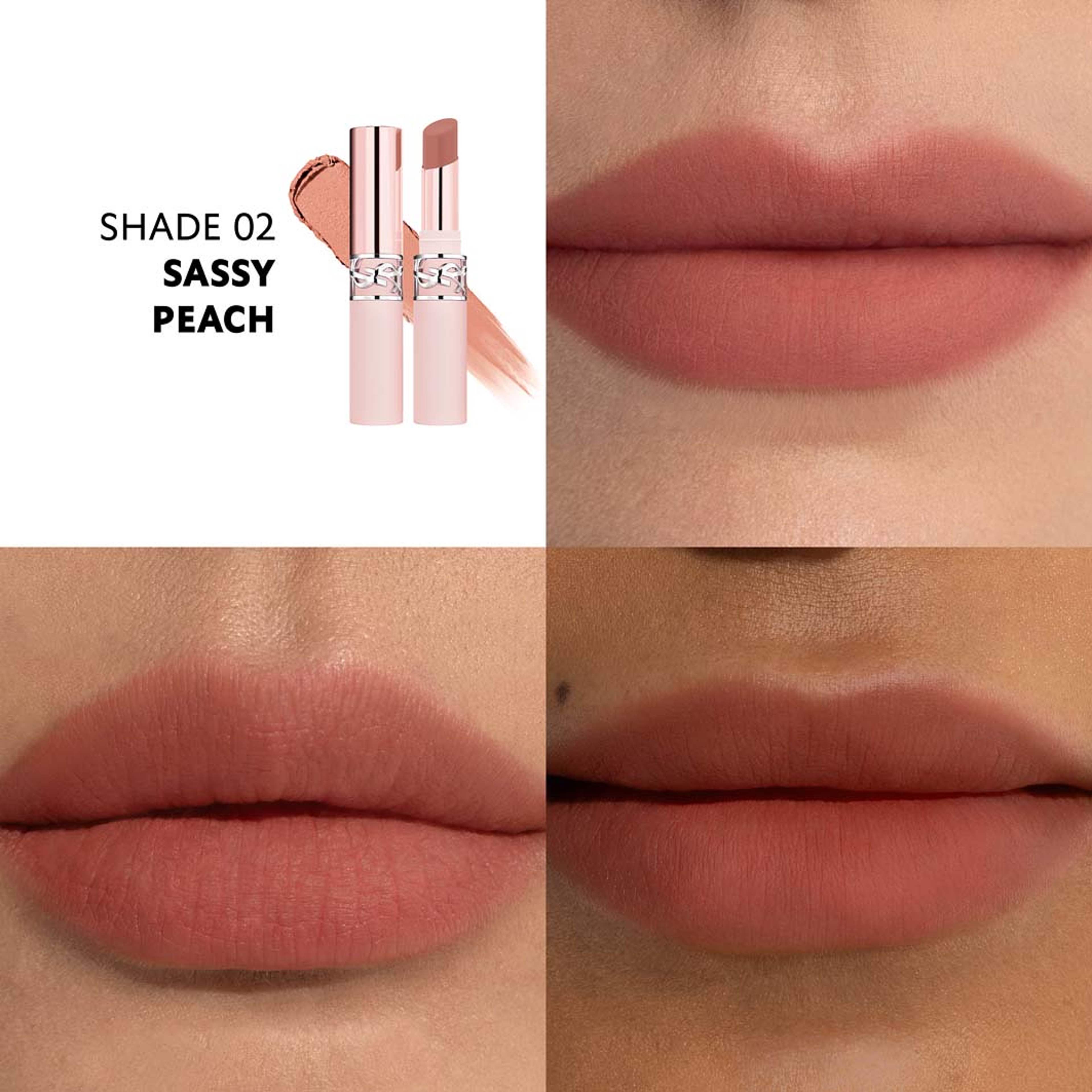 LOVENUDE Lip Blusher Soft Blurring, från Yves Saint Laurent, i färgen 02. Klicka för att öppna bilden i stort format