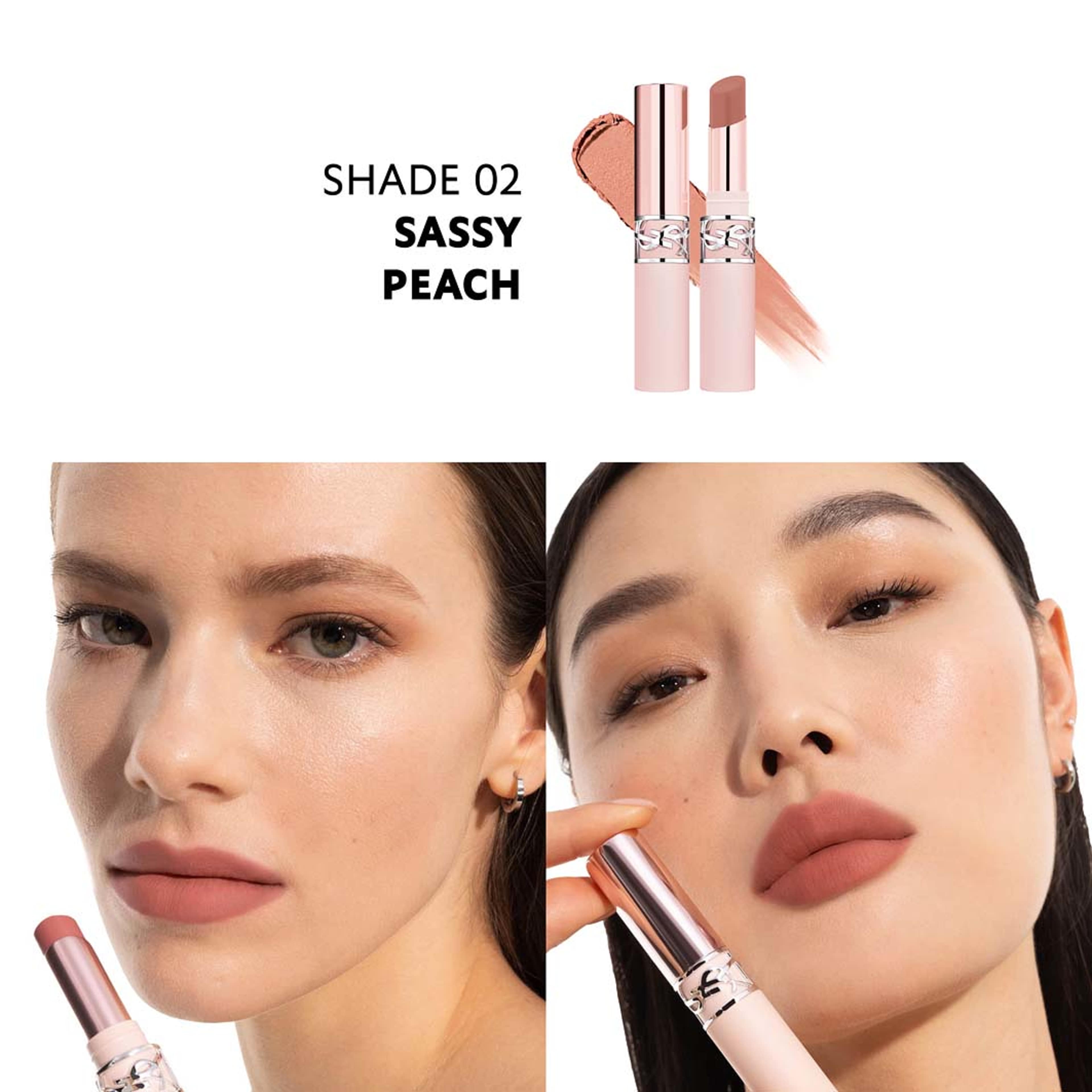 LOVENUDE Lip Blusher Soft Blurring, från Yves Saint Laurent, i färgen 02. Klicka för att öppna bilden i stort format