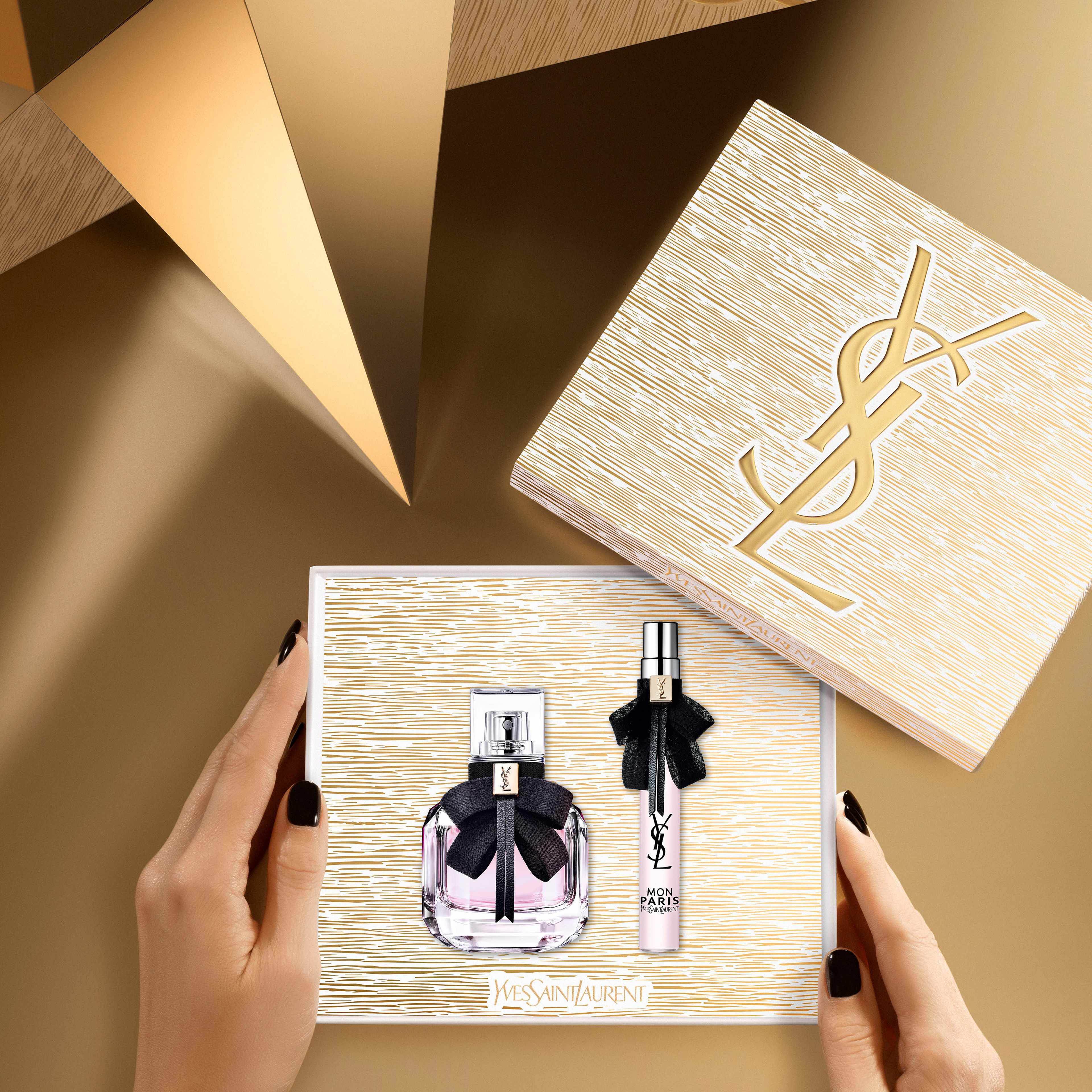 Mon Paris EDP Holiday Set 2025, från Yves Saint Laurent. Klicka för att öppna bilden i stort format