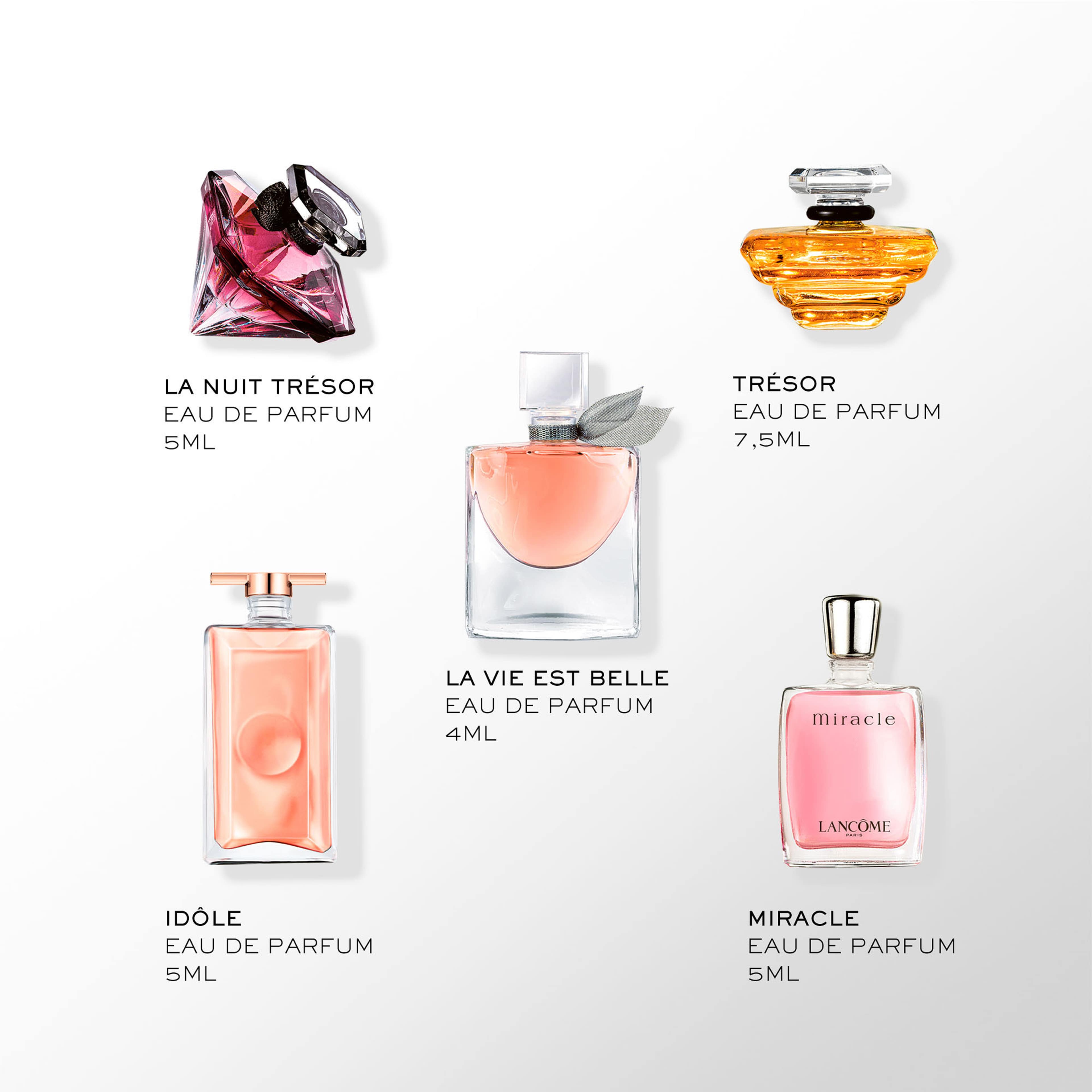 Minis LVEB+ID+TR+LNT+MIR Holiday Set 2025, från Lancôme. Klicka för att öppna bilden i stort format