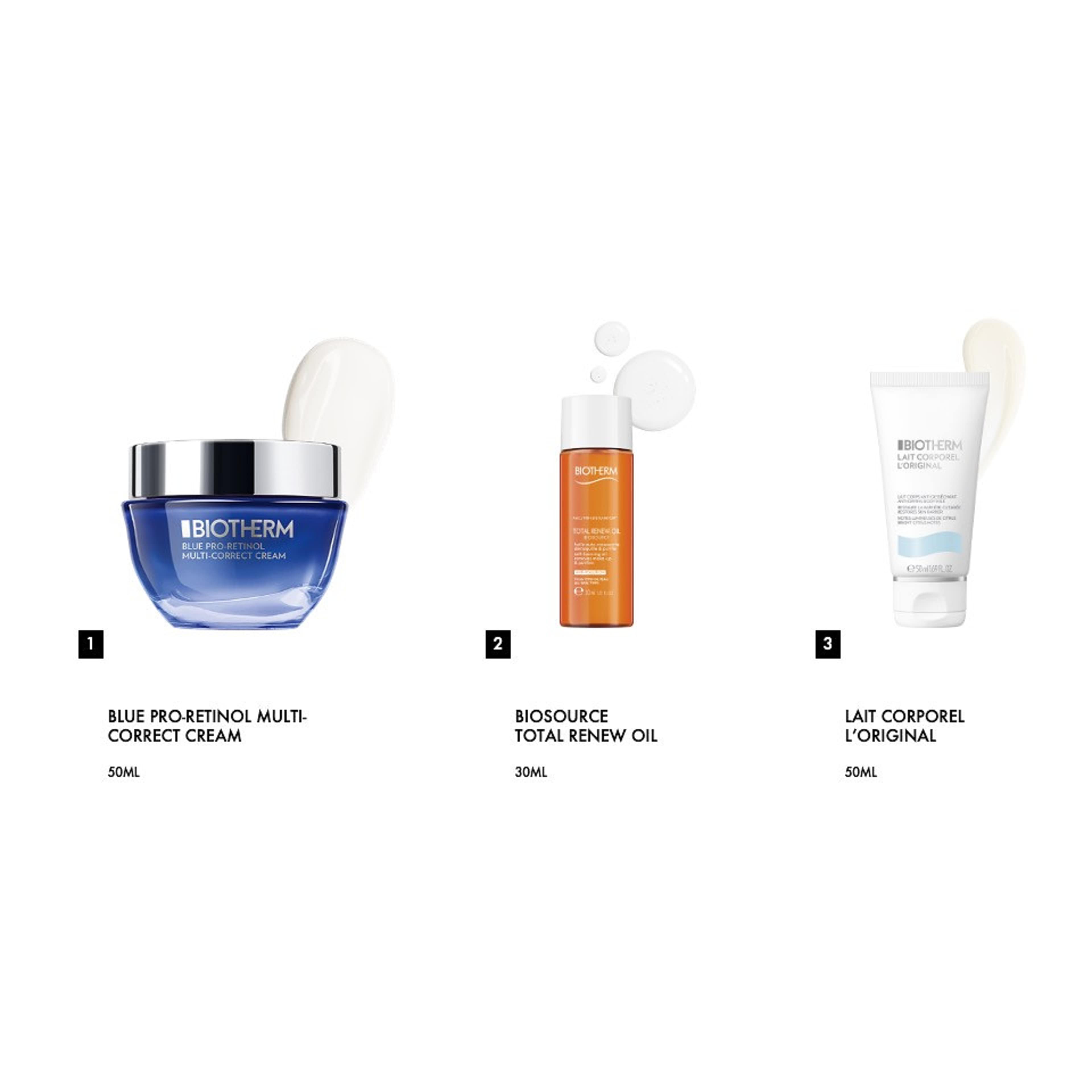 Blue Therapy Pro-Retinol Holiday Set 2025, från Biotherm.
