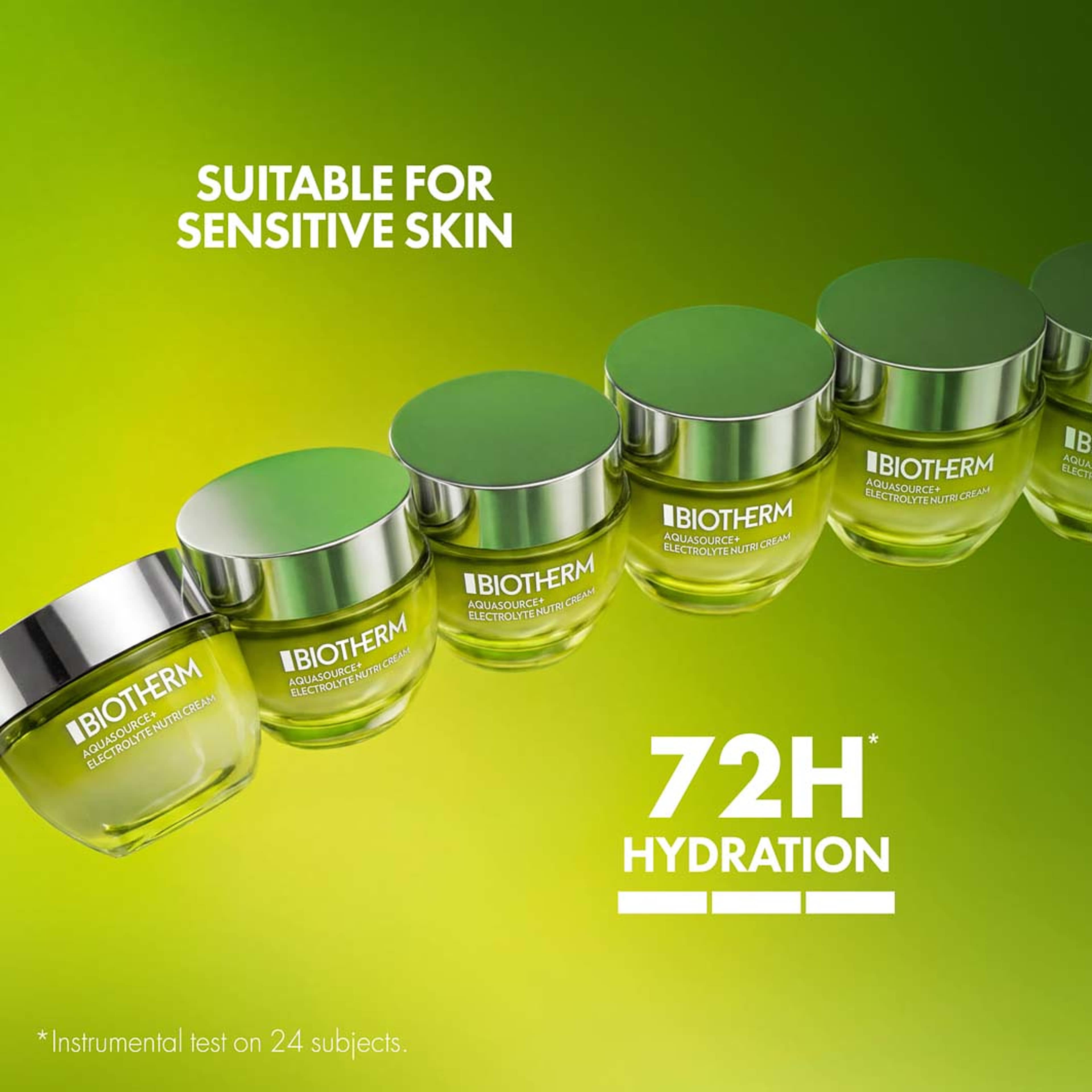 Aquasource+ Electrolyte Nutri Cream, från Biotherm. Klicka för att öppna bilden i stort format