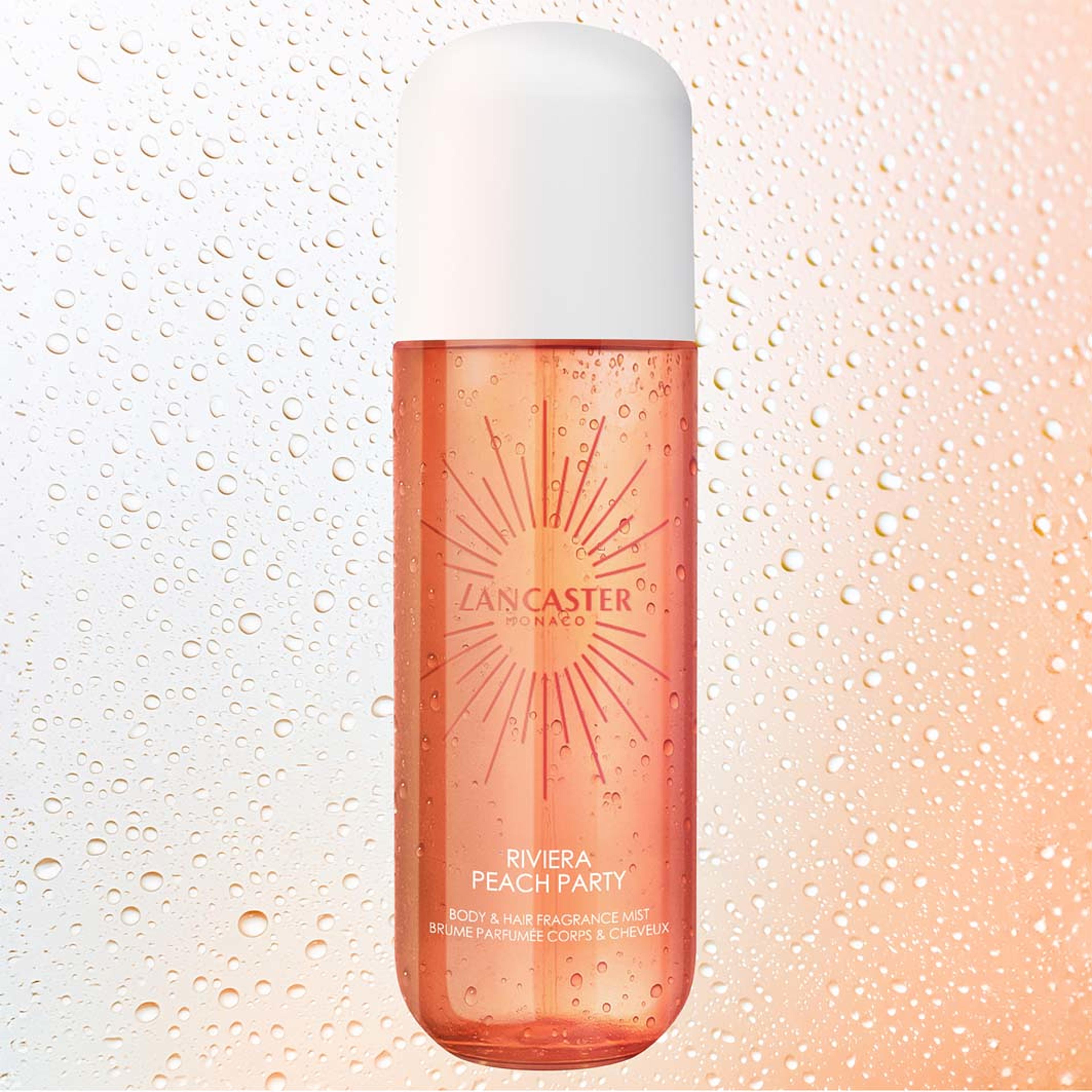 Hair and Body Mist Riviera Peach Party, från Lancaster. Klicka för att öppna bilden i stort format