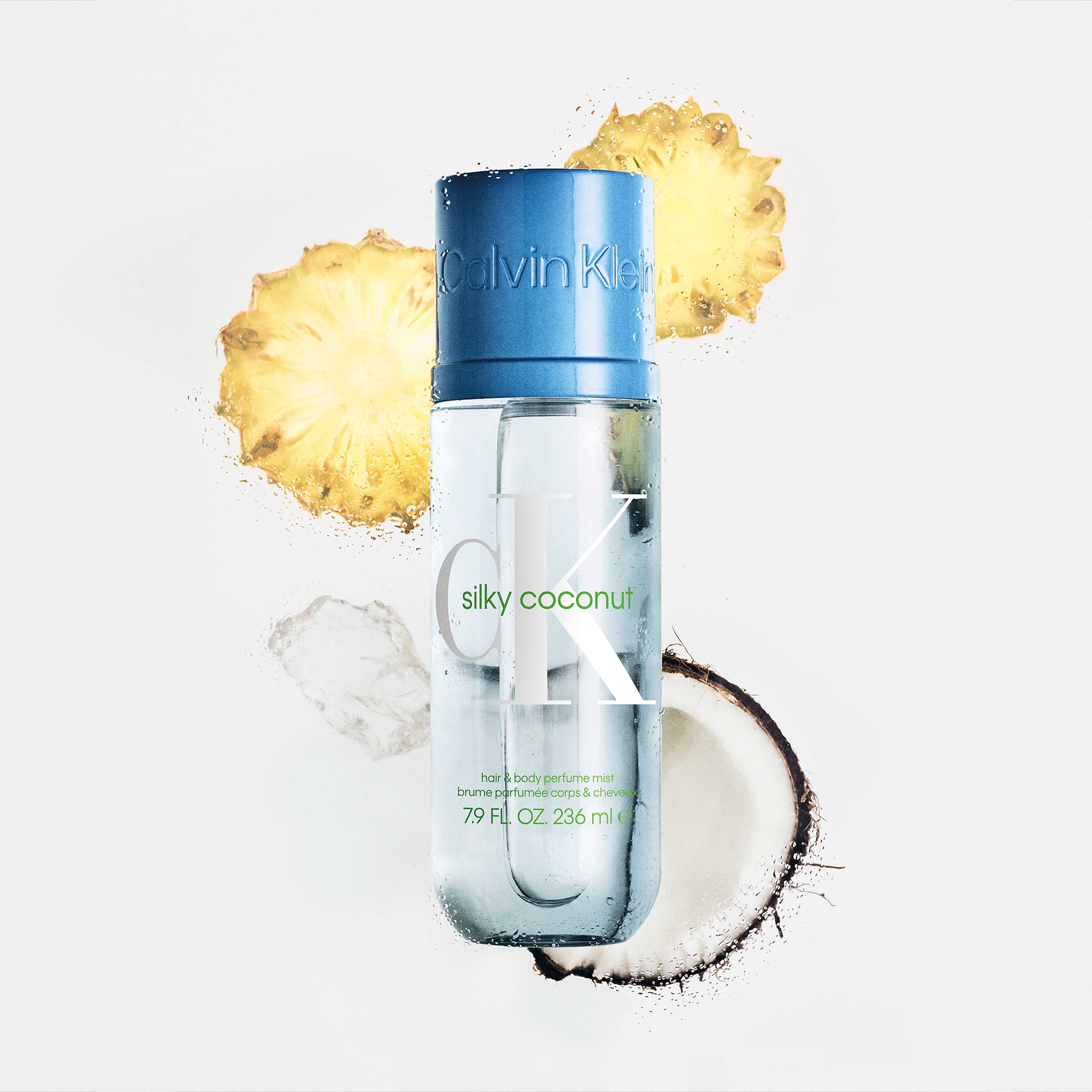 Silky Coconut Hair & Body Mist, från Calvin Klein. Klicka för att öppna bilden i stort format
