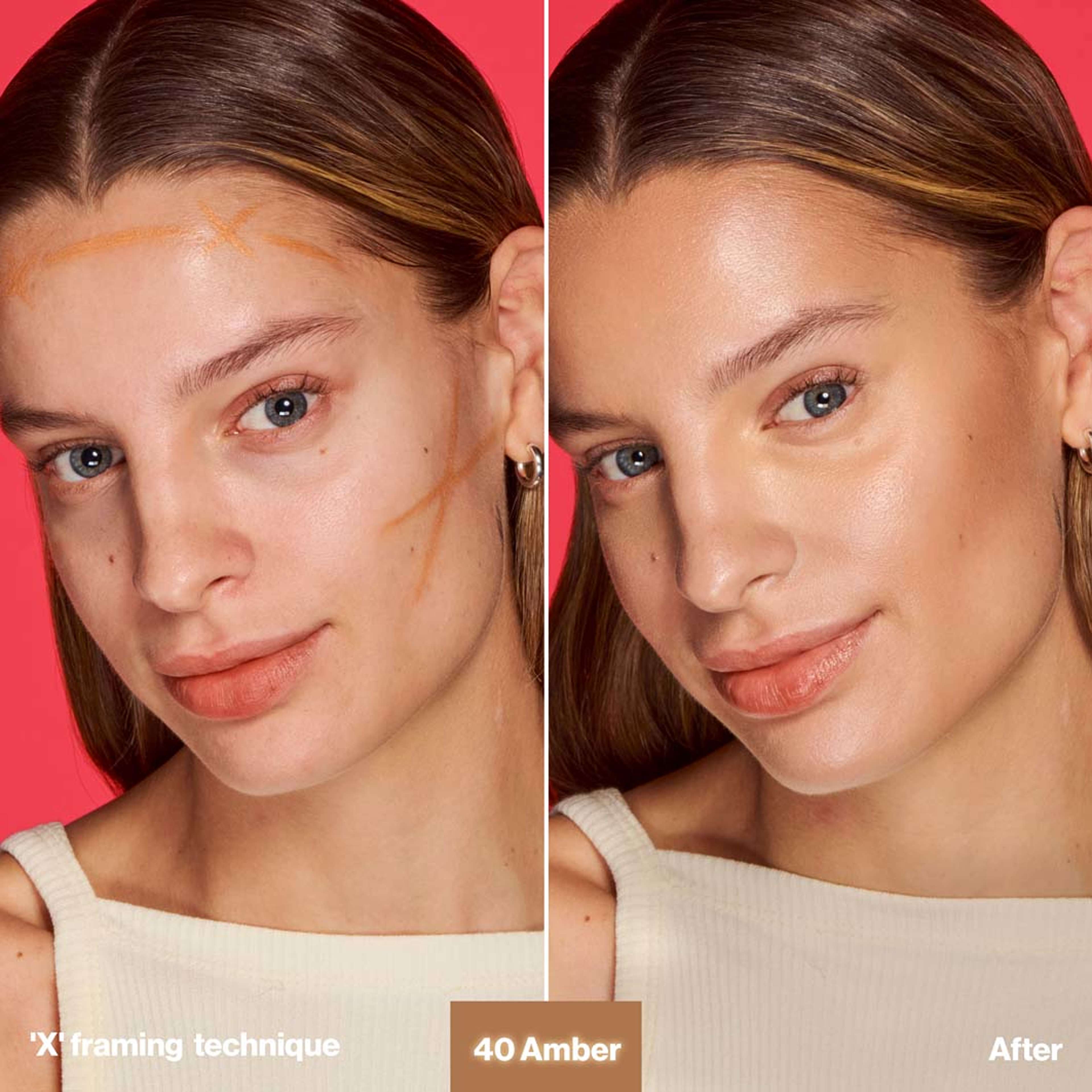 Glow Framer Skin Tint, från Max Factor, i färgen 40 Amber. Klicka för att öppna bilden i stort format