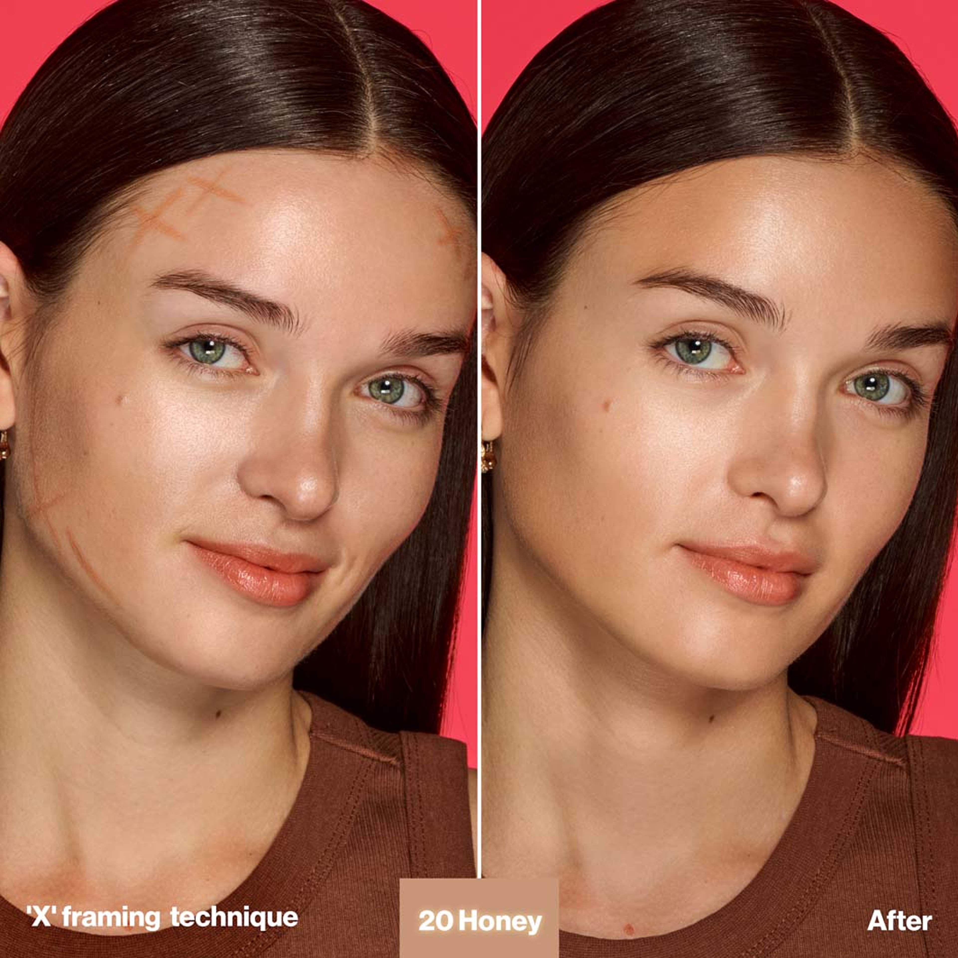 Glow Framer Skin Tint, från Max Factor, i färgen 20 Honey. Klicka för att öppna bilden i stort format