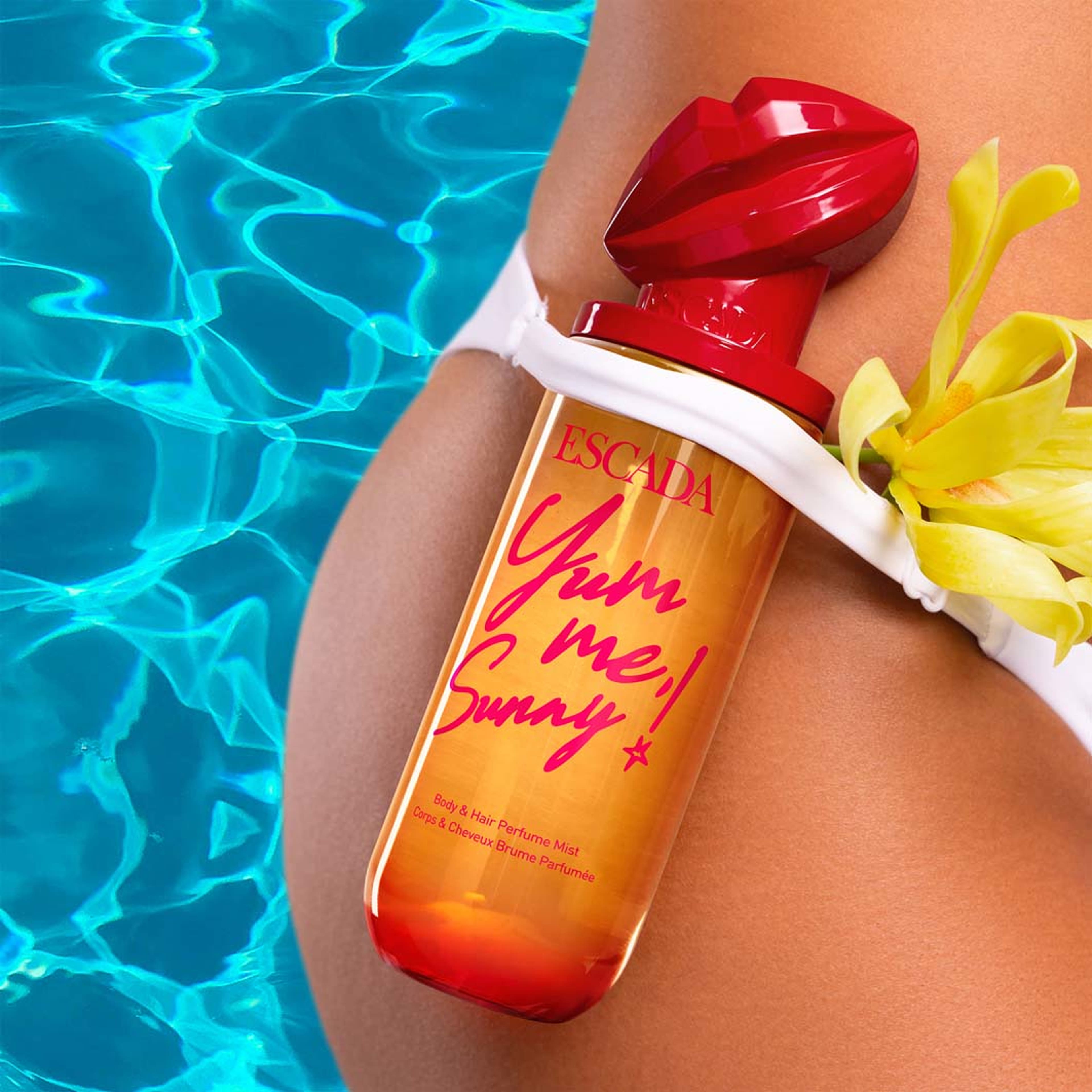 Yum me, Sunny! Body Mist, från Escada. Klicka för att öppna bilden i stort format