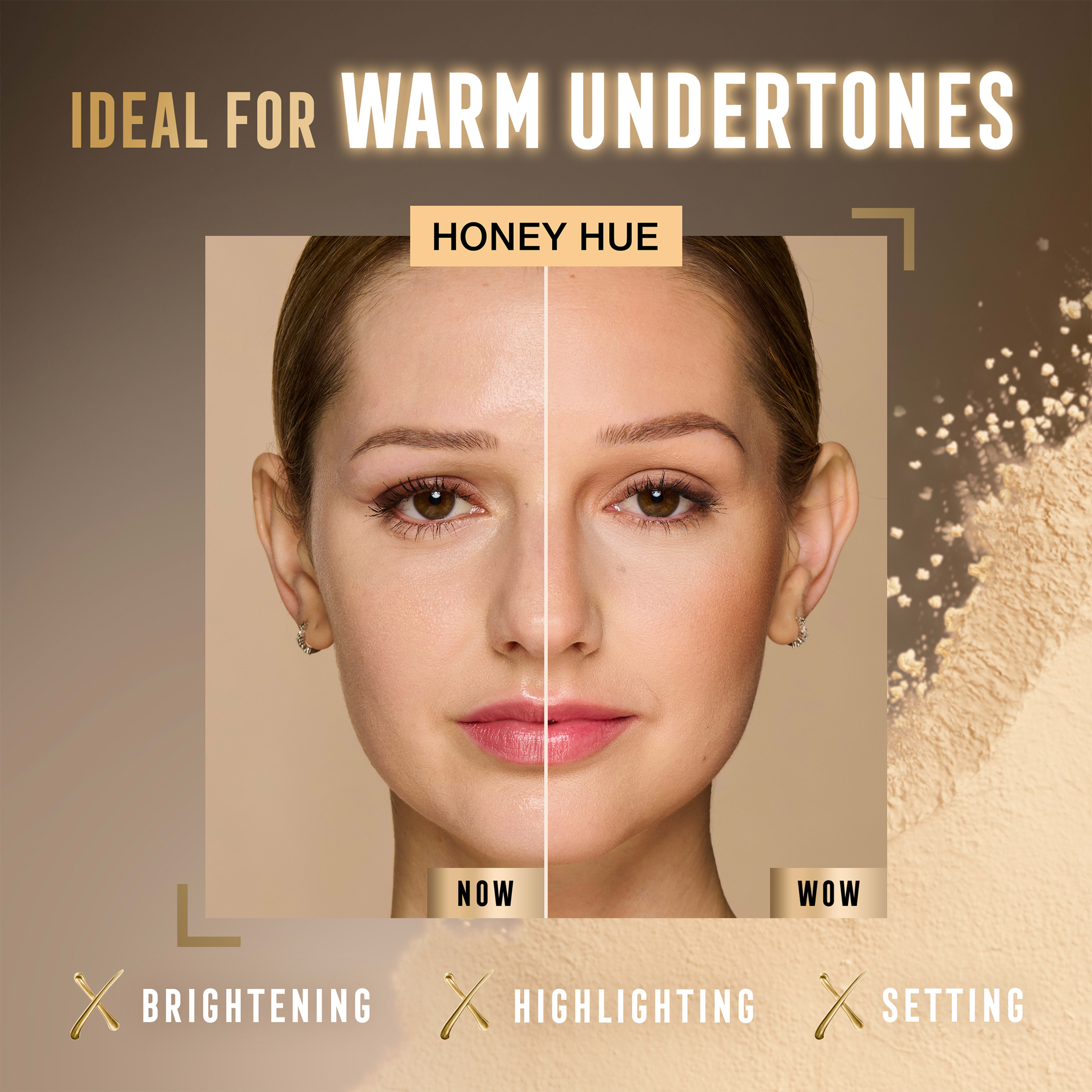 Facefinity Pro Blur Loose Powder, från Max Factor, i färgen Honey Hue. Klicka för att öppna bilden i stort format