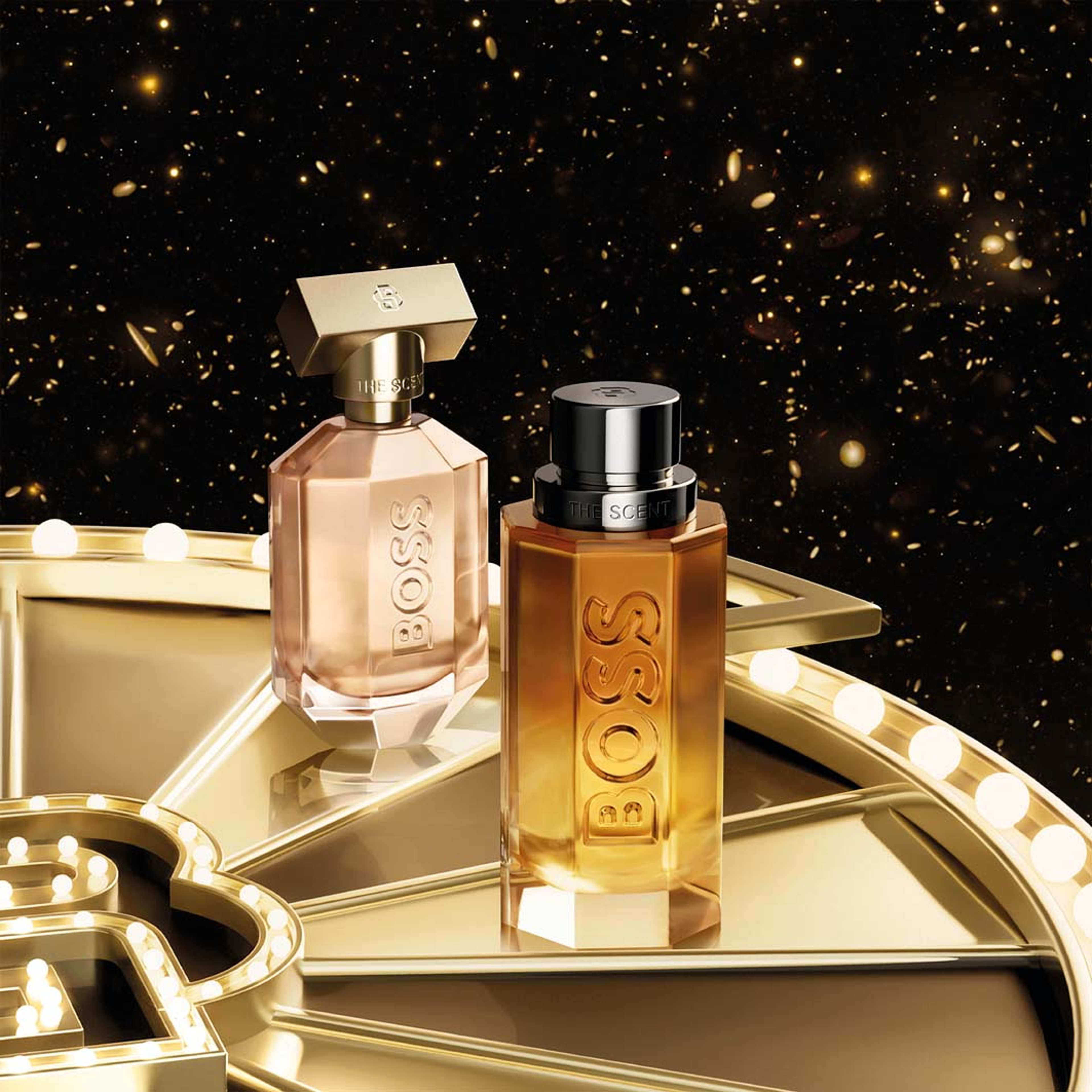 Gift Set The Scent EdT 50 ml + Deo Spray 150 ml, från HUGO BOSS. Klicka för att öppna bilden i stort format