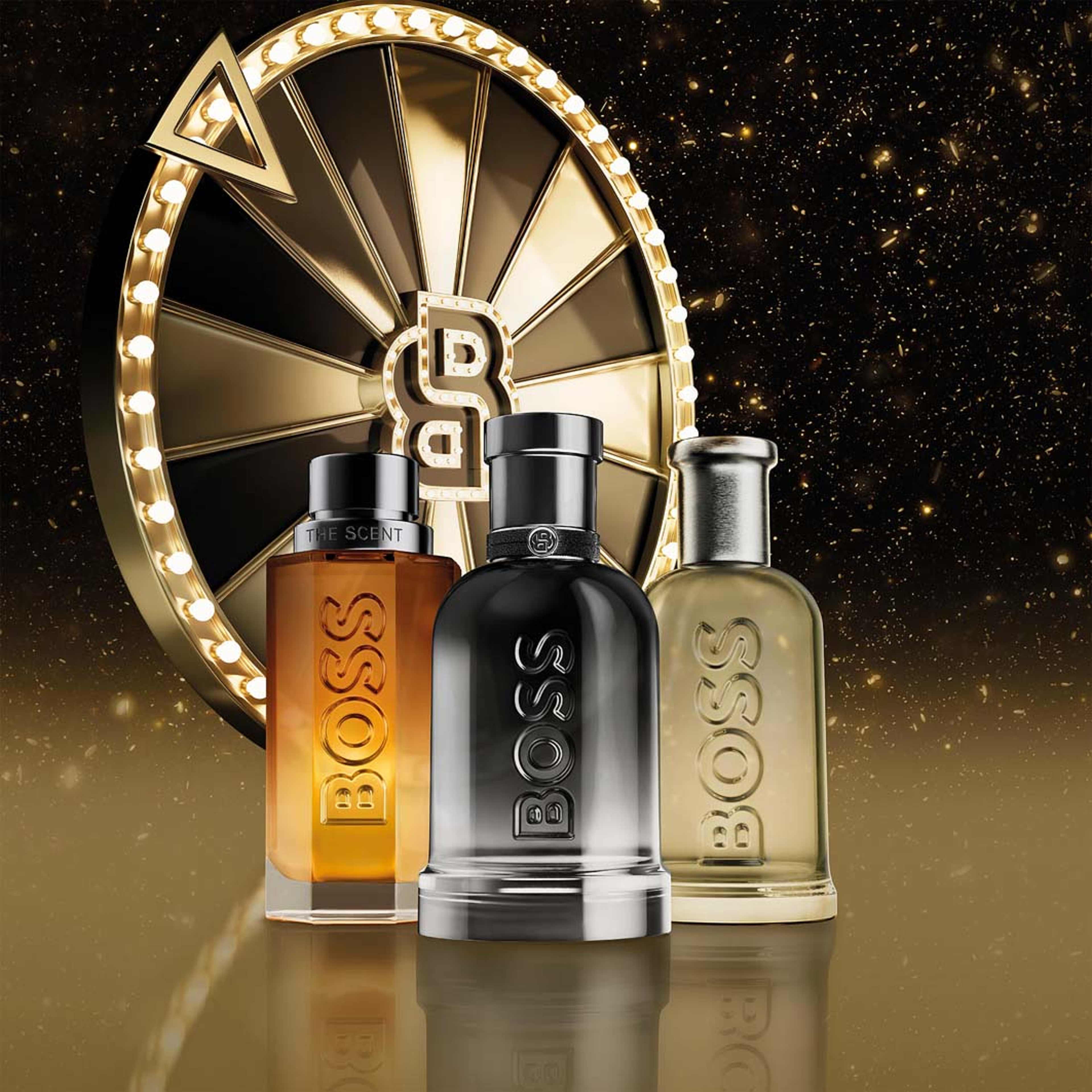 Gift Set The Scent EdT 50 ml + Deo Spray 150 ml, från HUGO BOSS. Klicka för att öppna bilden i stort format