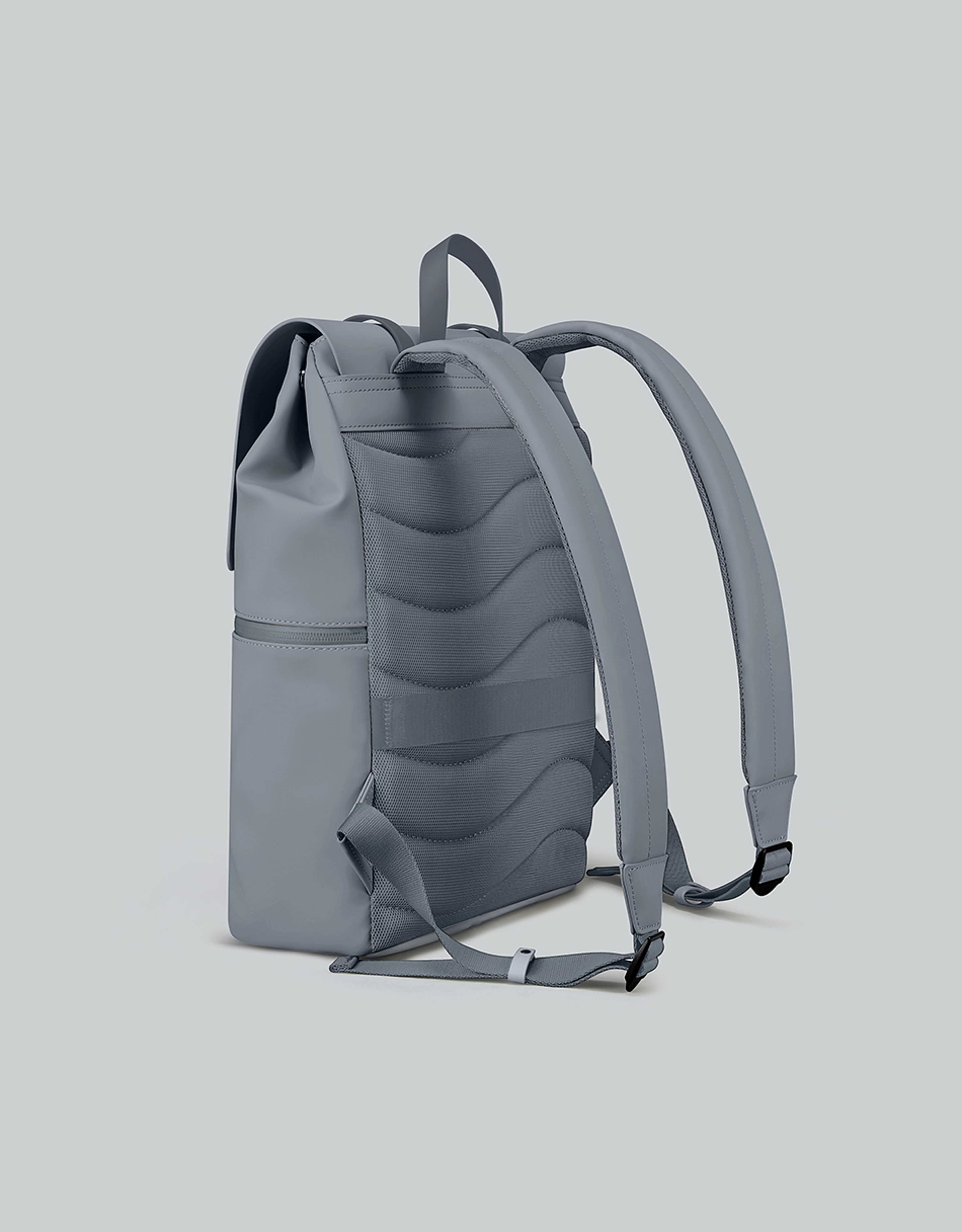 Spläsh 2.0 Backpack - 14", från Gaston Luga, i färgen granite. Klicka för att öppna bilden i stort format