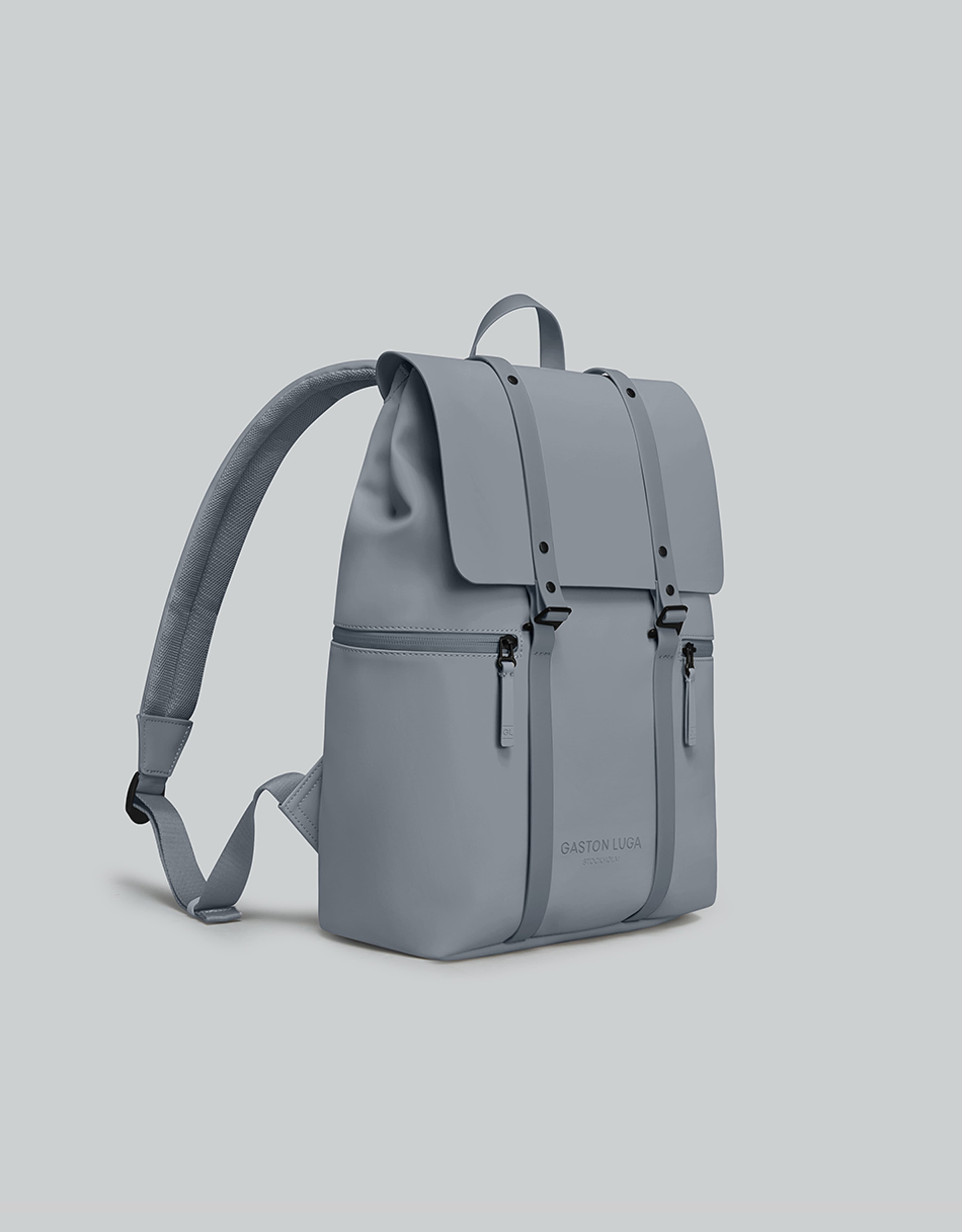 Spläsh 2.0 Backpack - 14", från Gaston Luga, i färgen granite. Klicka för att öppna bilden i stort format