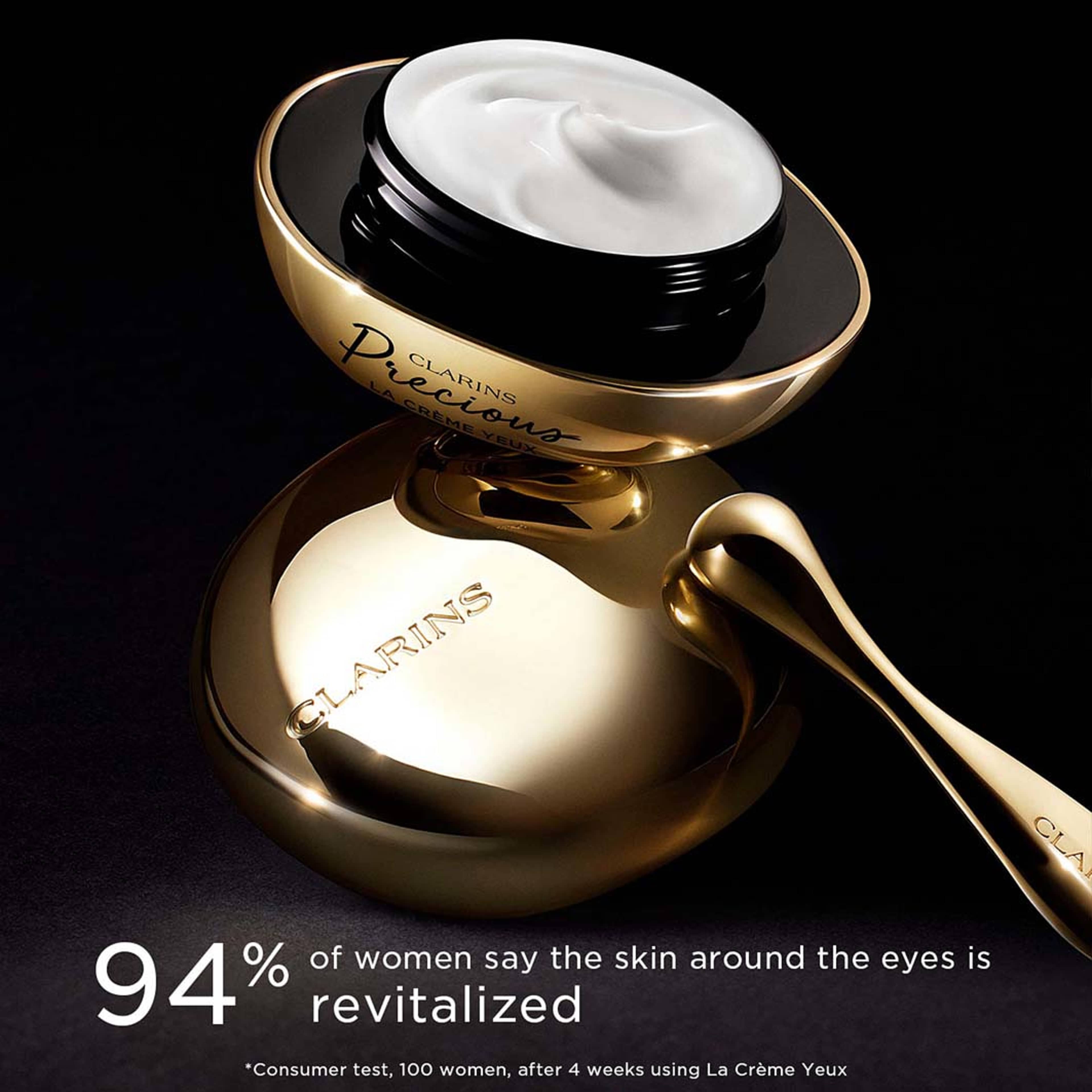 Precious La Crème Yeux Age-Defying Eye Cream, från Clarins. Klicka för att öppna bilden i stort format
