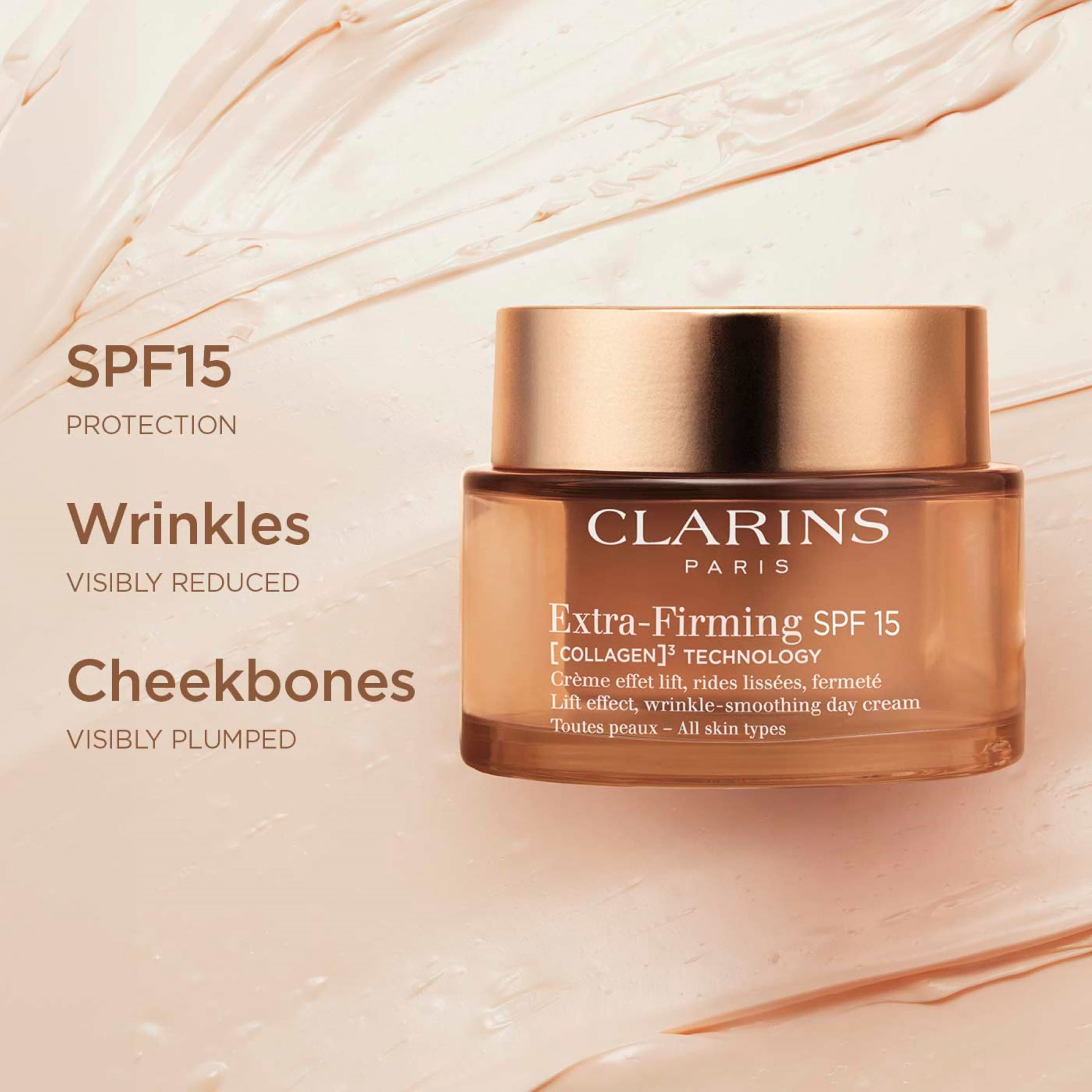 Extra-Firming Jour Lift effect, wrinkle-smoothing day cream All skin types SPF15