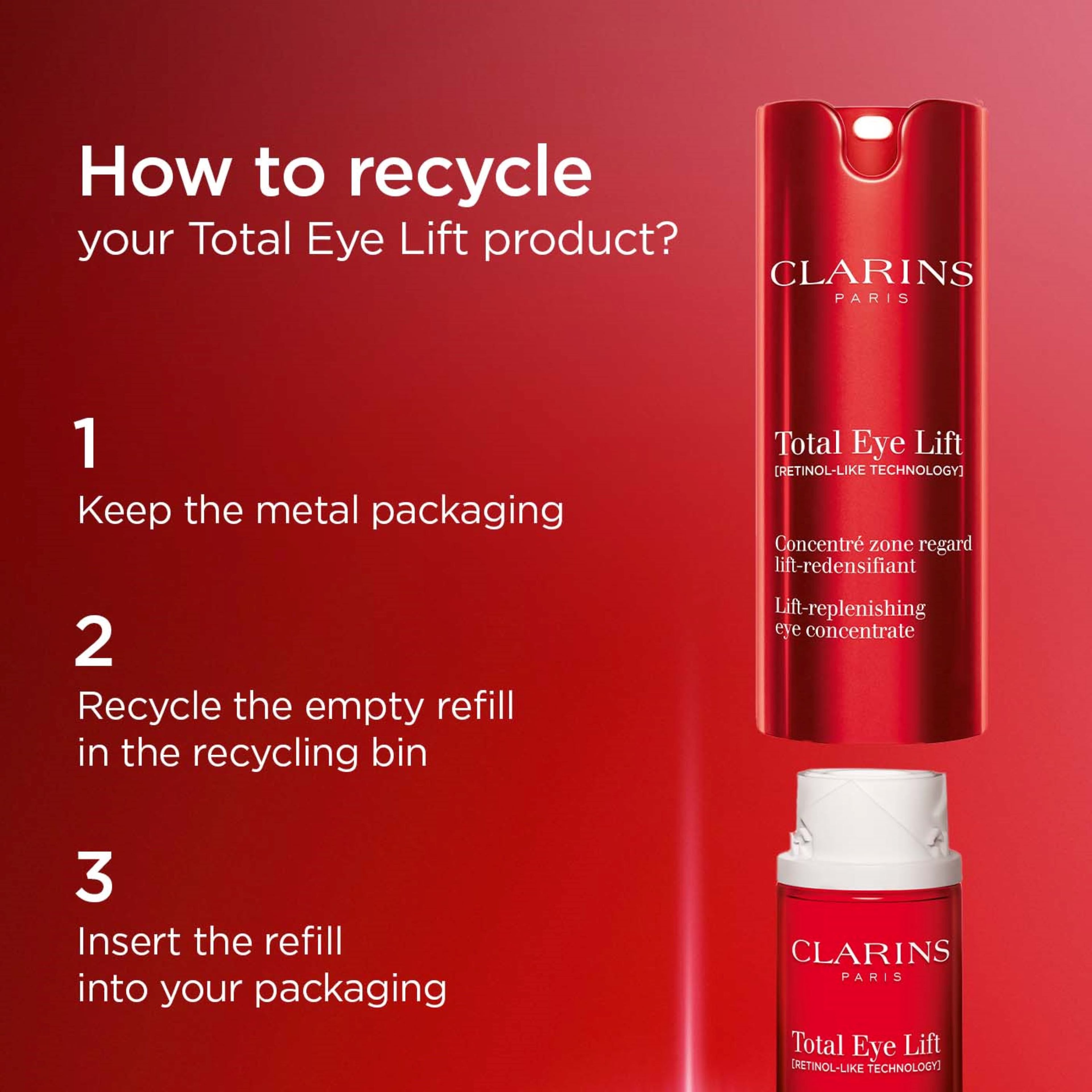 Total Eye Lift - Lift-replenishing eye concentrate, från Clarins.