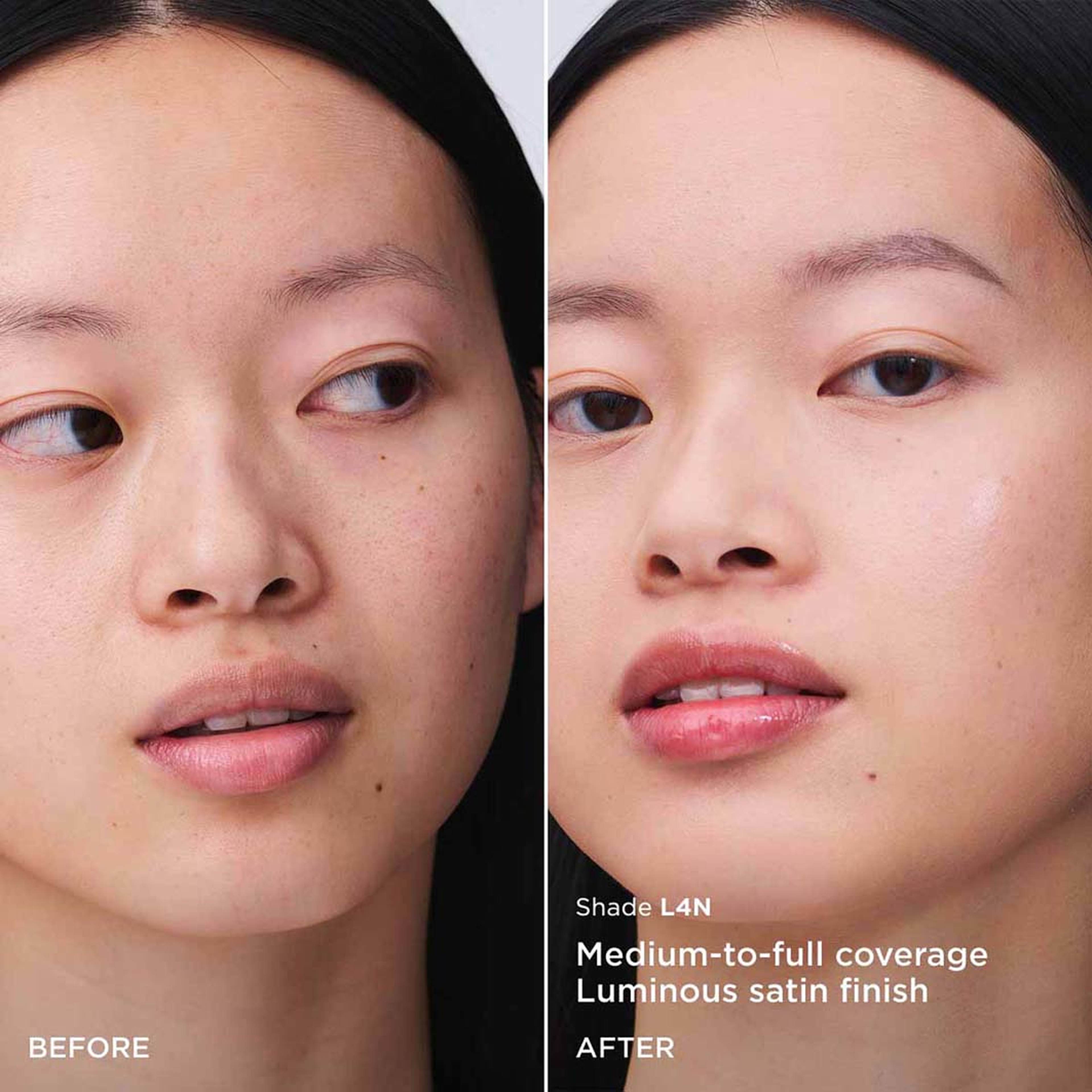 Double Serum Foundation, från Clarins, i färgen L4n. Klicka för att öppna bilden i stort format