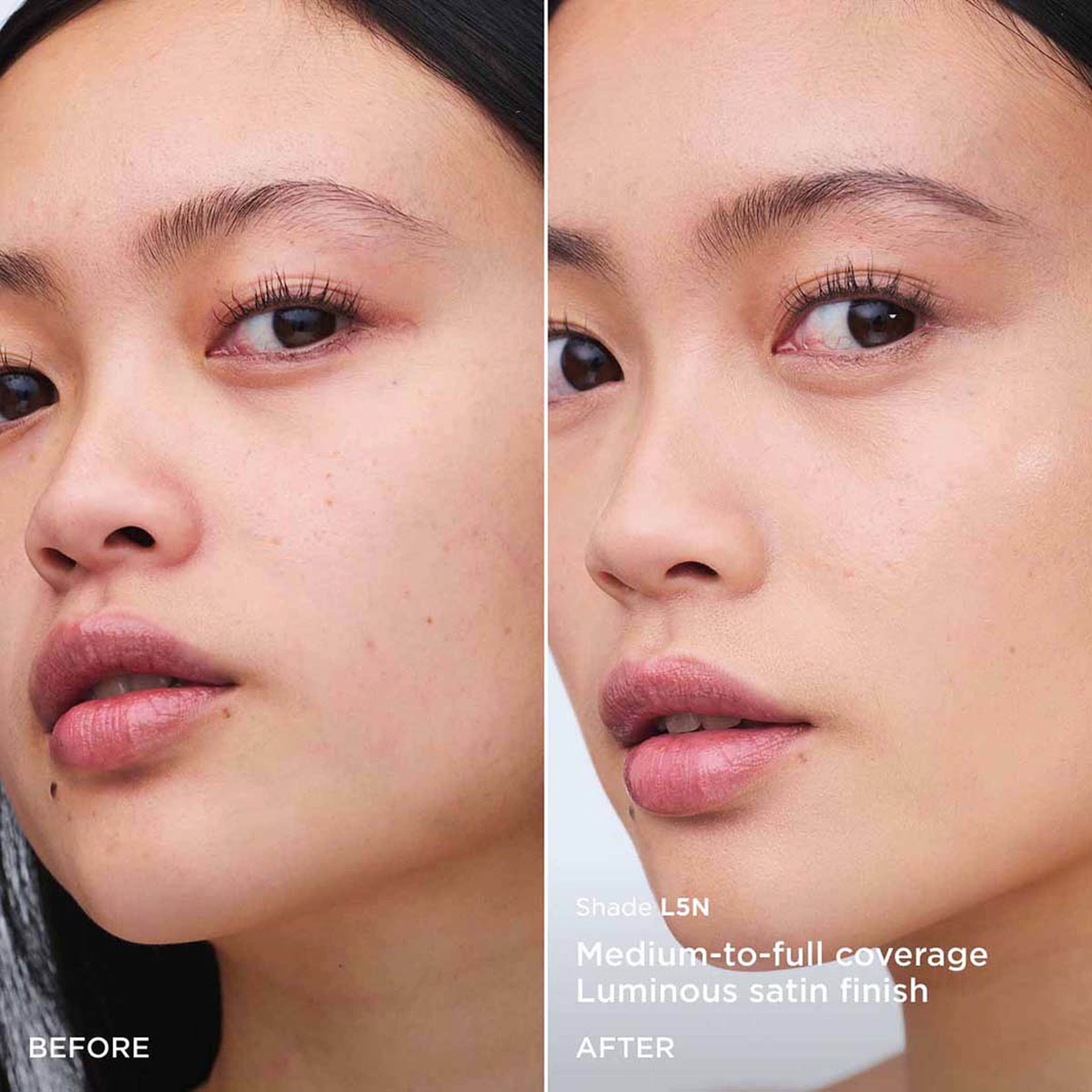 Double Serum Foundation, från Clarins, i färgen L5n. Klicka för att öppna bilden i stort format