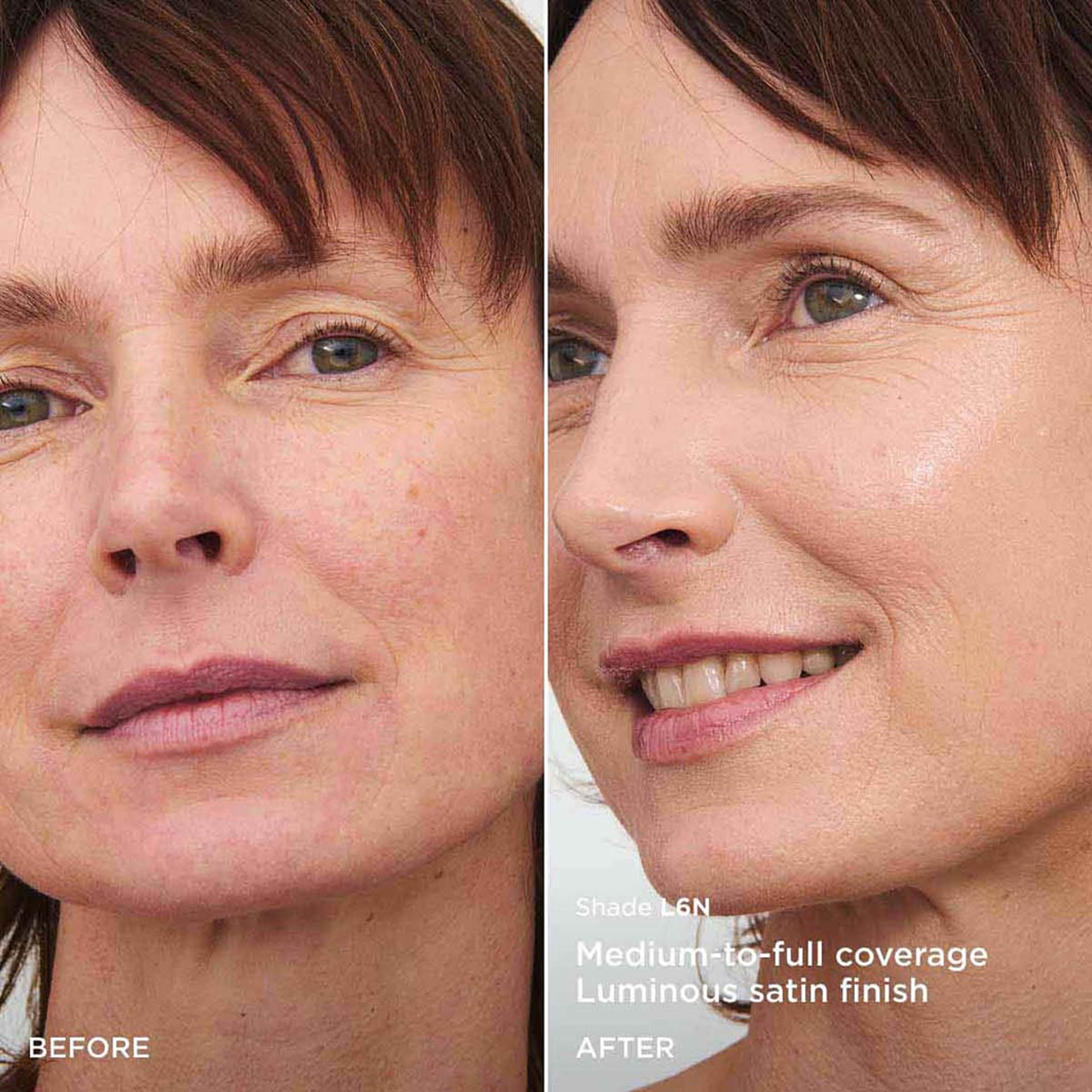 Double Serum Foundation, från Clarins, i färgen L6n. Klicka för att öppna bilden i stort format