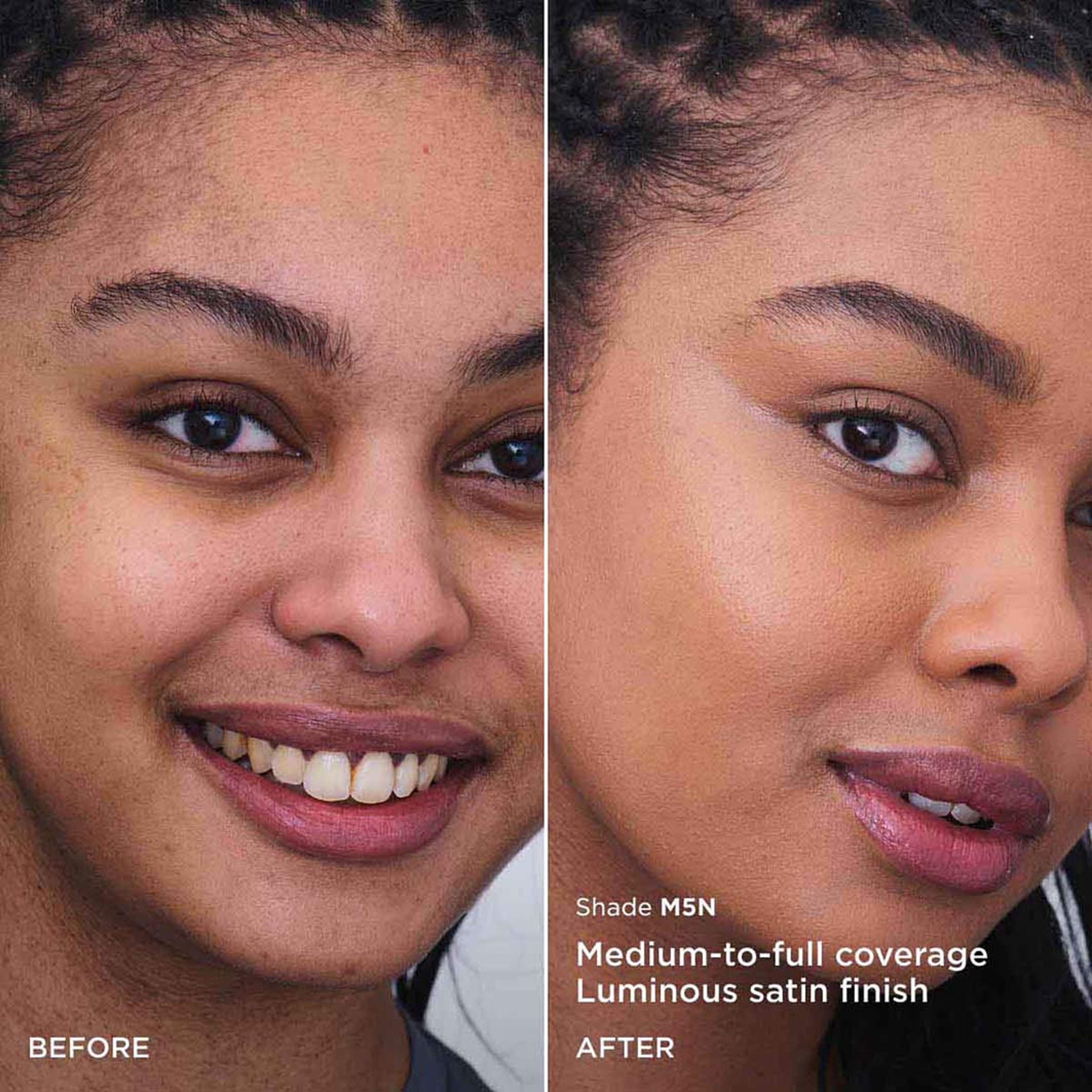 Double Serum Foundation, från Clarins, i färgen M5n. Klicka för att öppna bilden i stort format