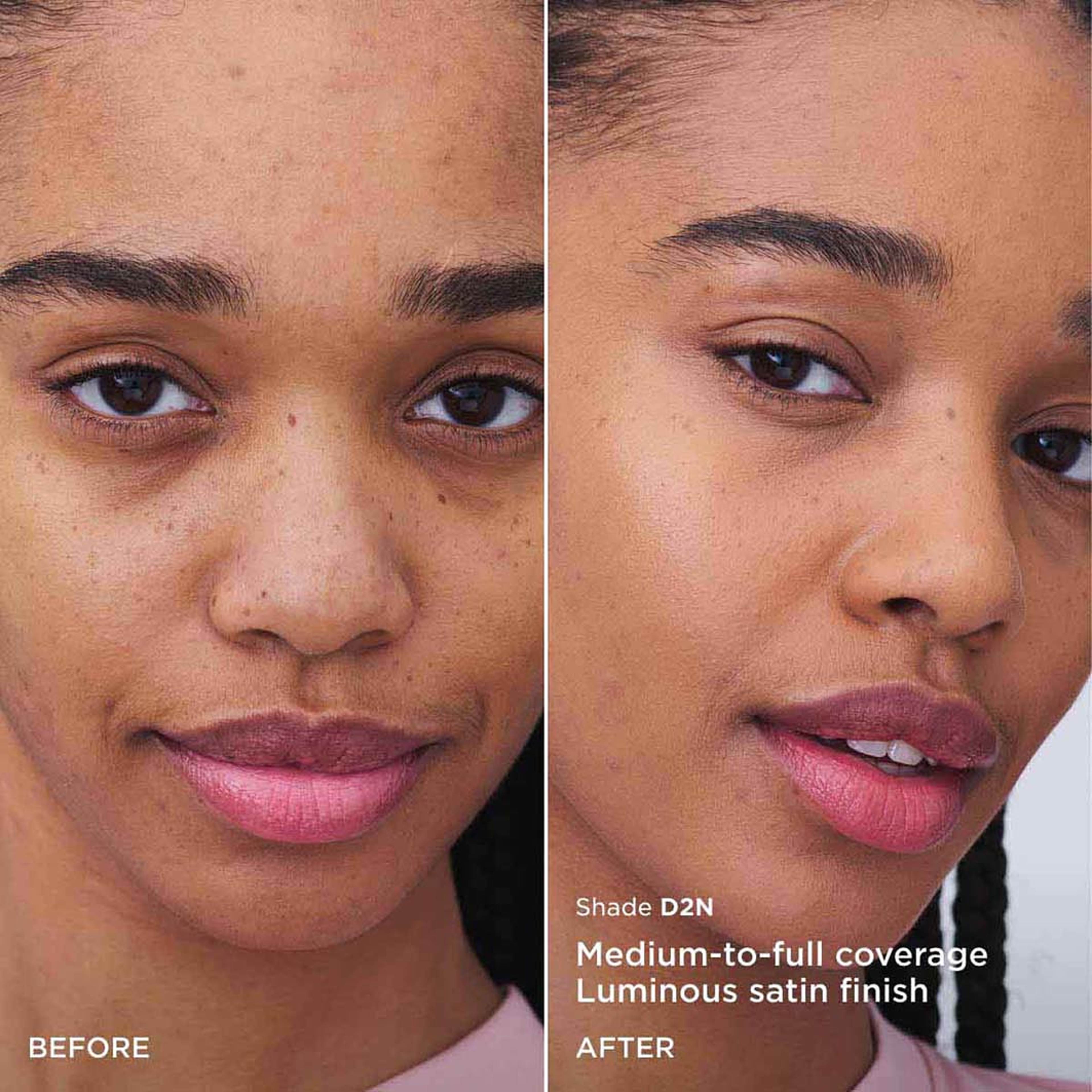 Double Serum Foundation, från Clarins, i färgen D2n. Klicka för att öppna bilden i stort format